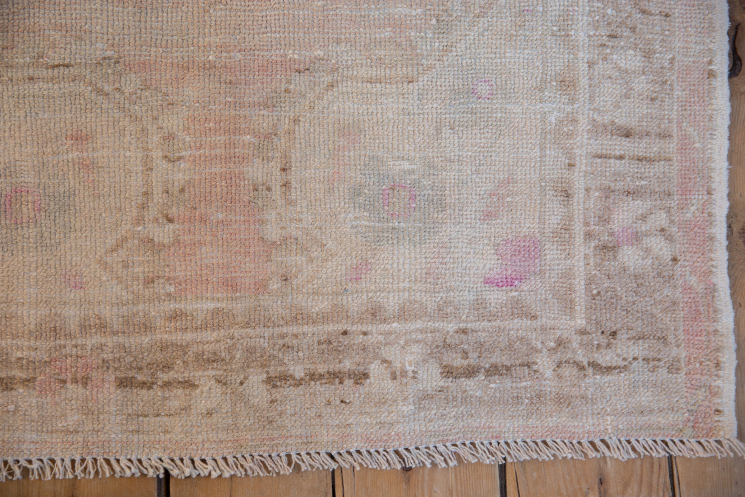 3x5.5 Vintage Distressed Oushak Rug by Old New House® - product image 4 for Resin Society