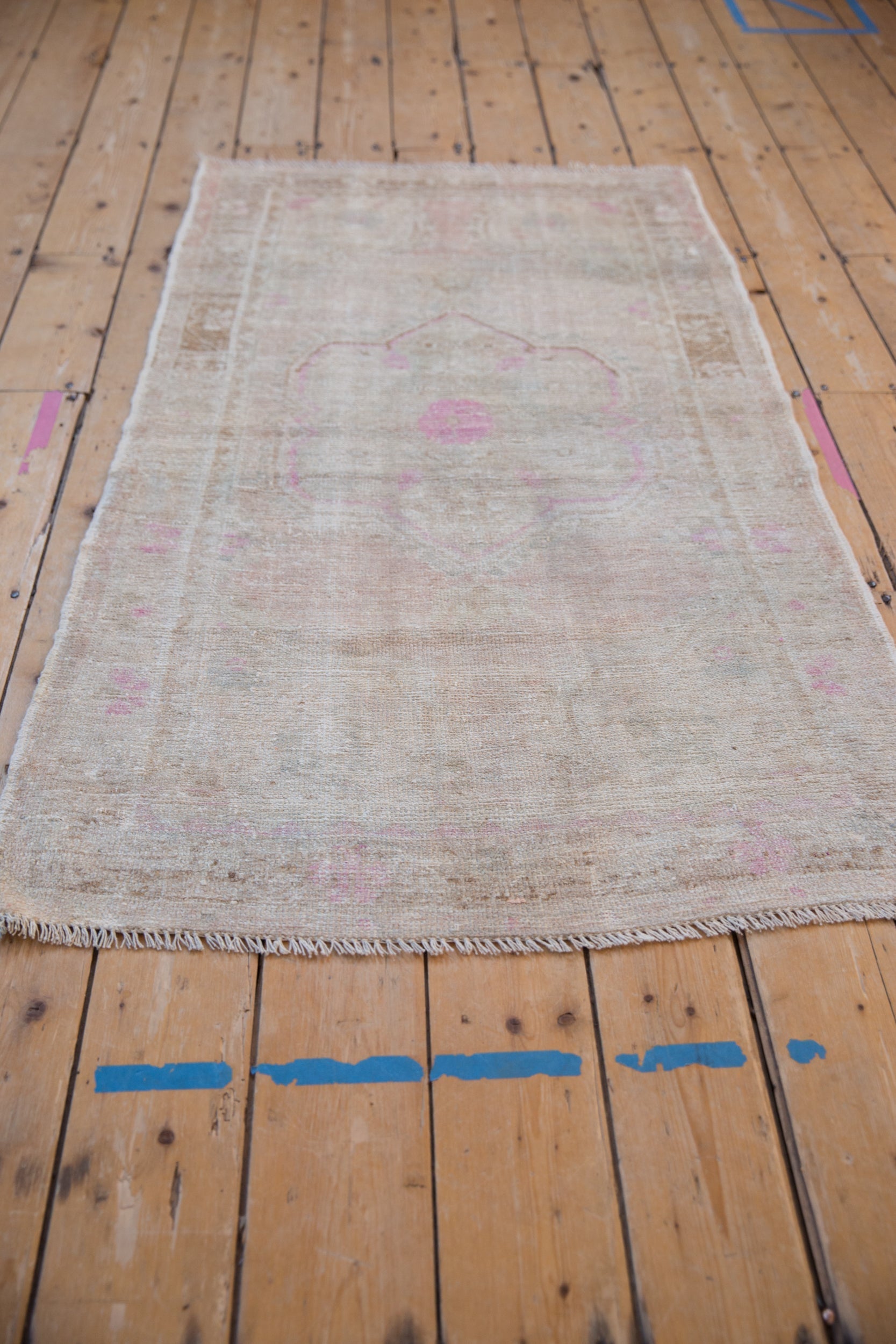 3x5.5 Vintage Distressed Oushak Rug by Old New House® - product image 5 for Resin Society