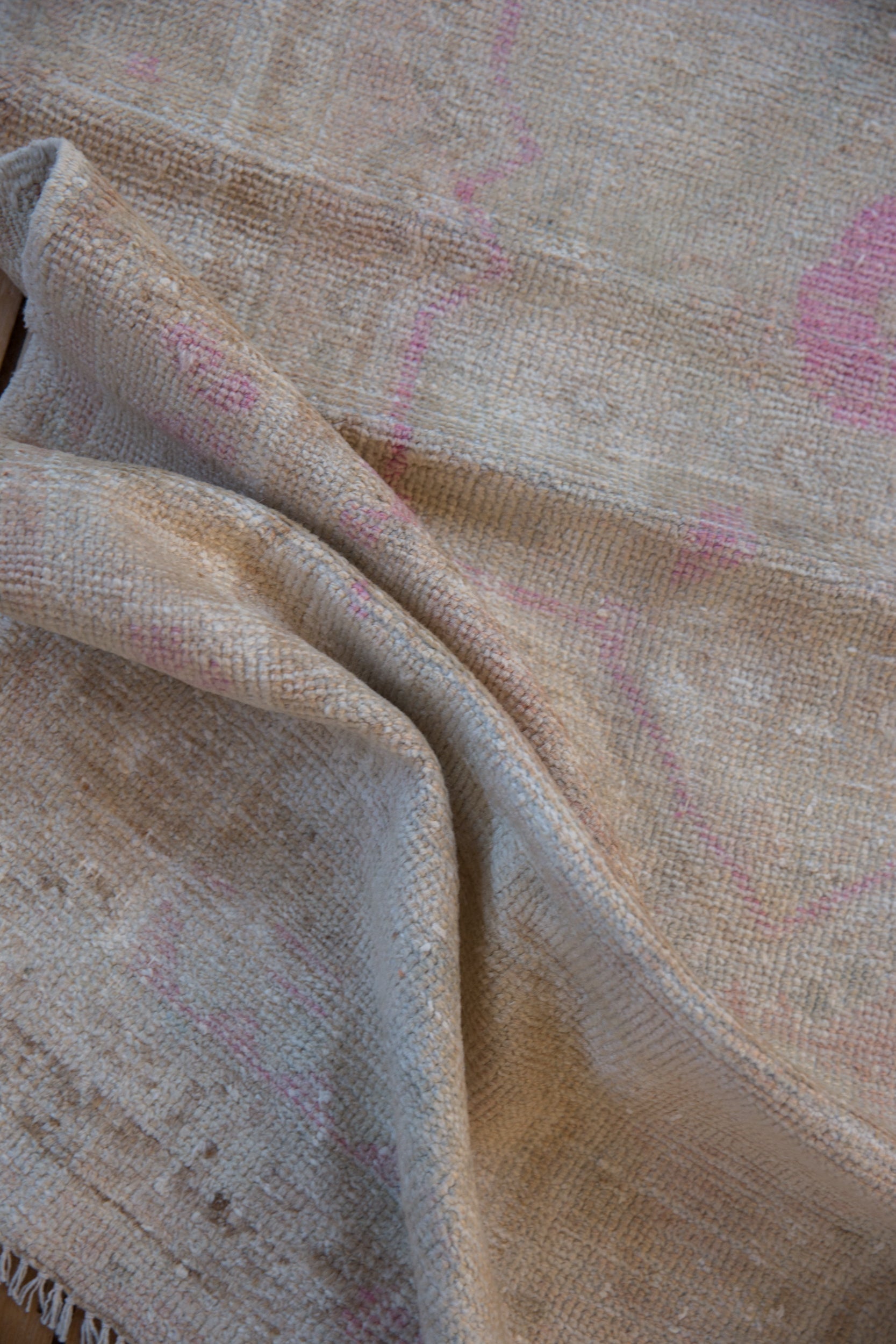 3x5.5 Vintage Distressed Oushak Rug by Old New House® - product image 6 for Resin Society