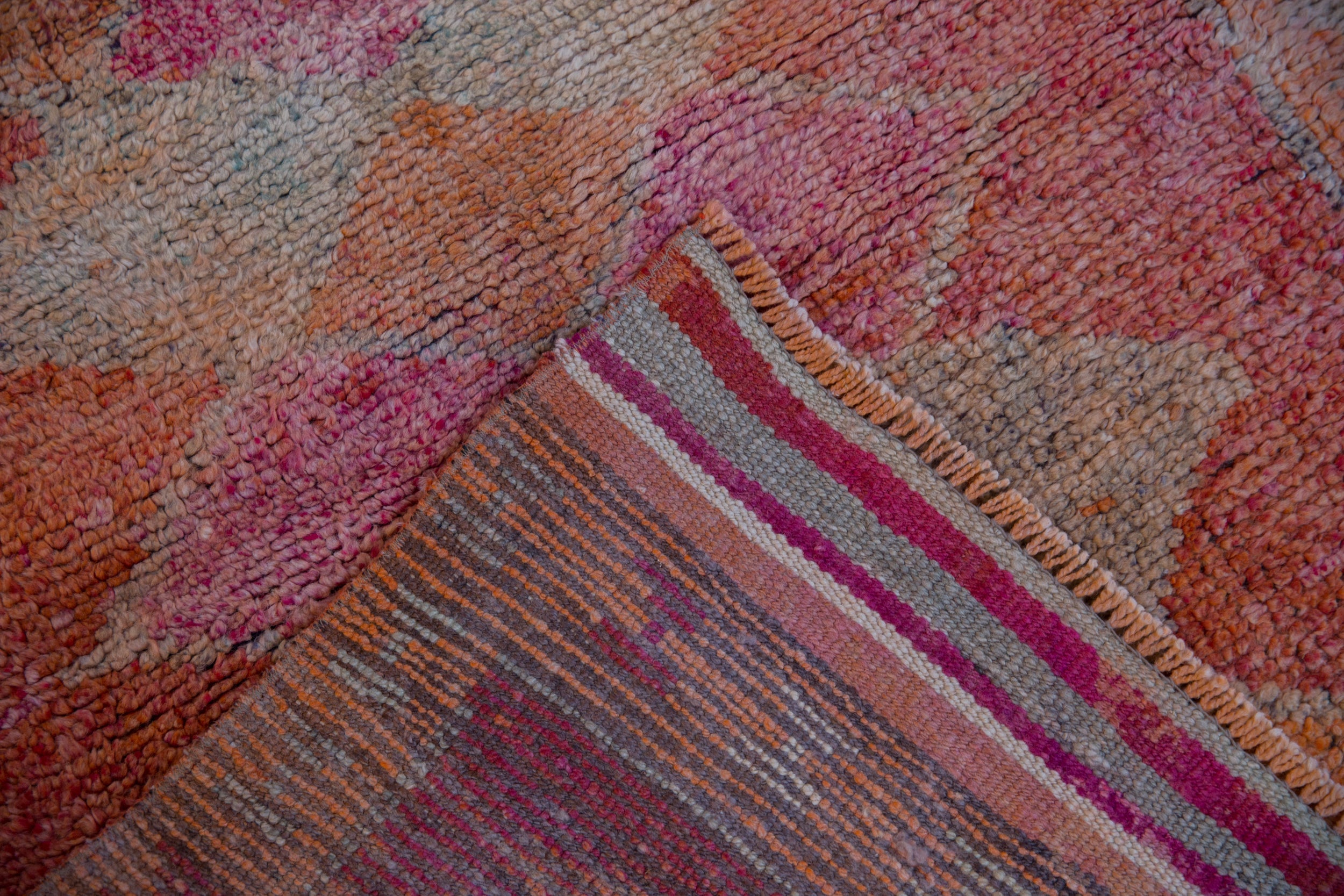 3.5x10 Vintage Distressed Kurd Rug Runner by Old New House® - product image 8 for Resin Society