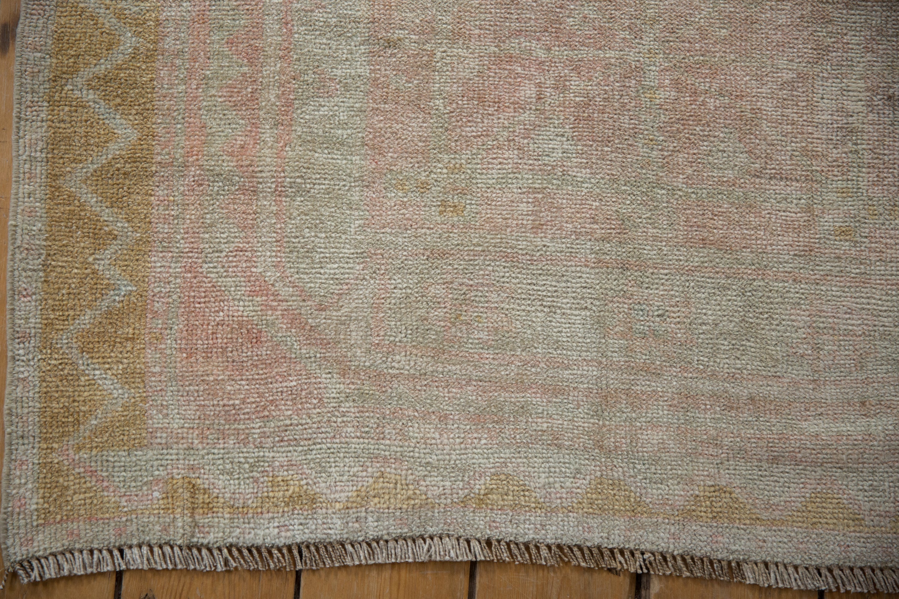 3.5x9.5 Vintage Distressed Oushak Rug Runner by Old New House® - product image 8 for Resin Society