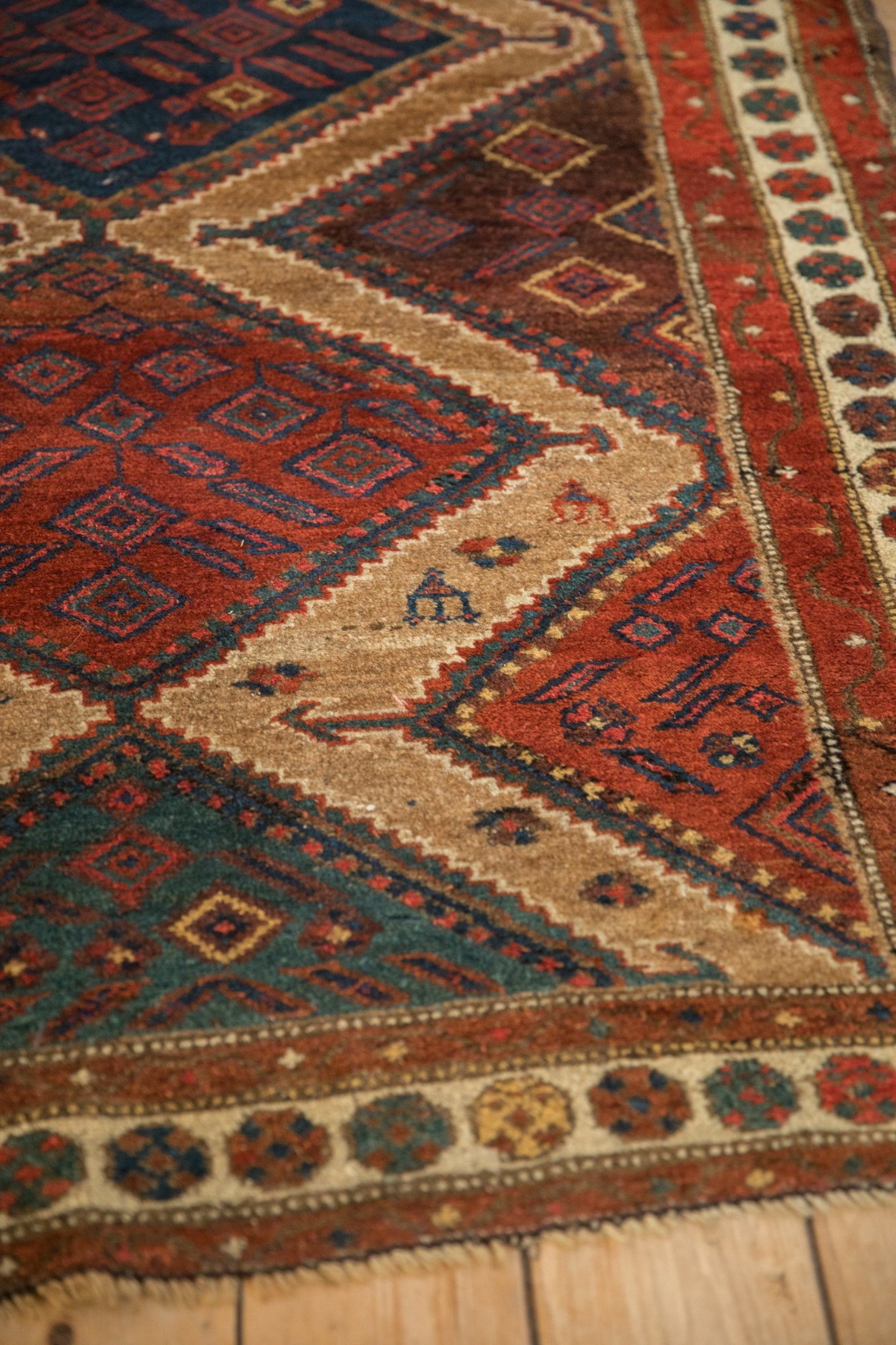 4x6.5 Antique Fine Hamadan Rug by Old New House® - product image 6 for Resin Society
