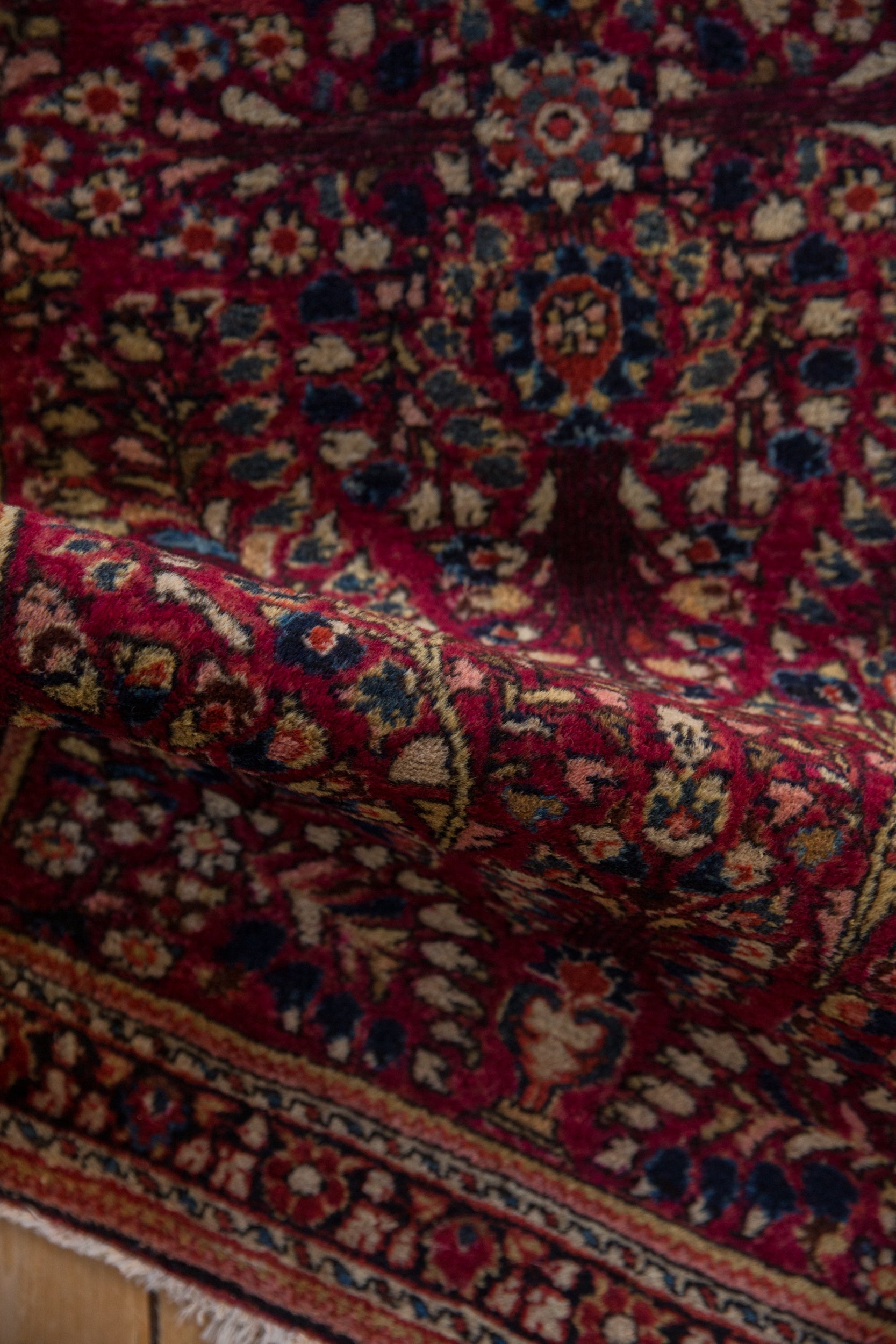 2.5x5 Vintage Fine American Sarouk Rug Runner by Old New House® - product image 6 for Resin Society