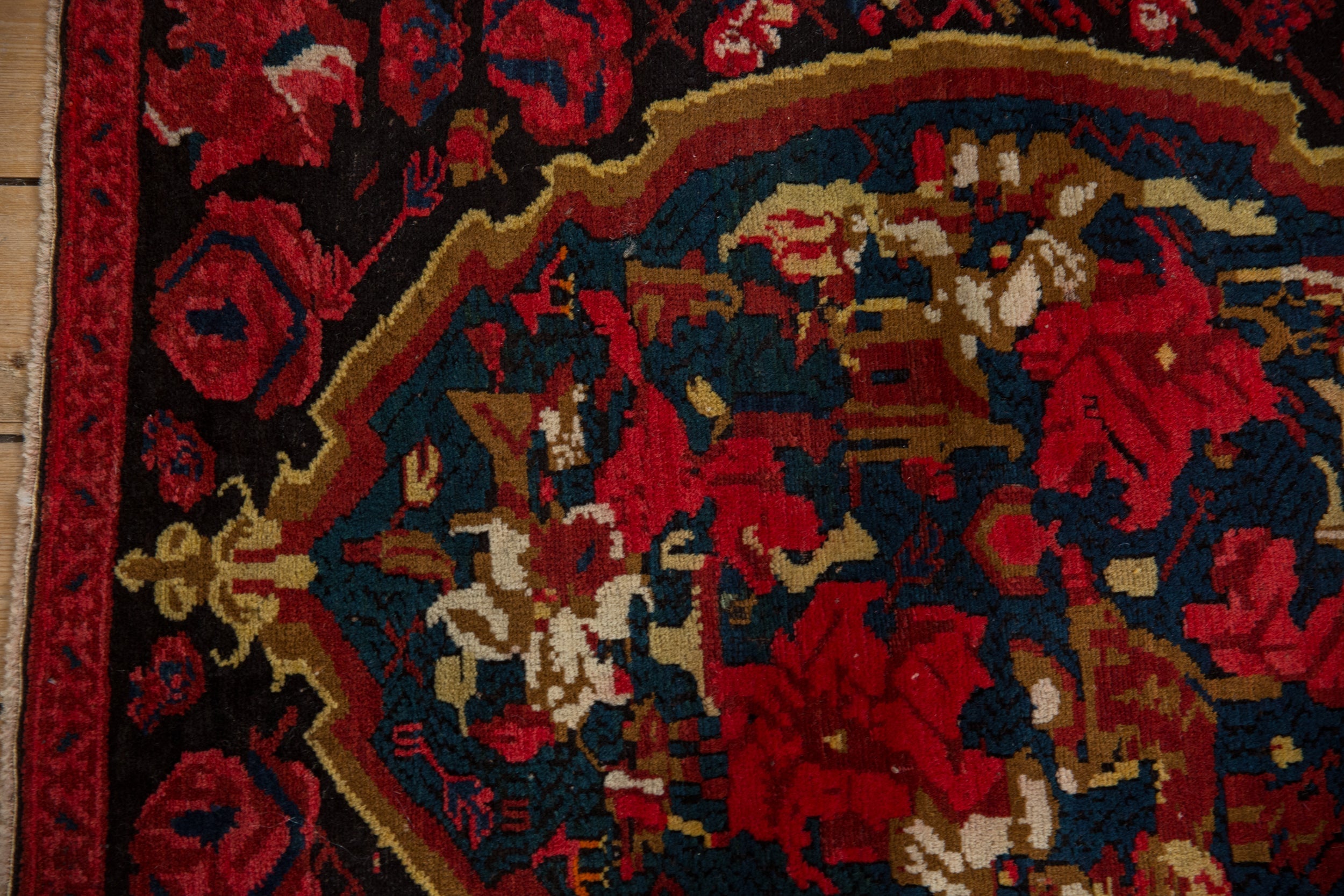 2.5x3.5 Vintage Karabagh Rug by Old New House® - product image 6 for Resin Society