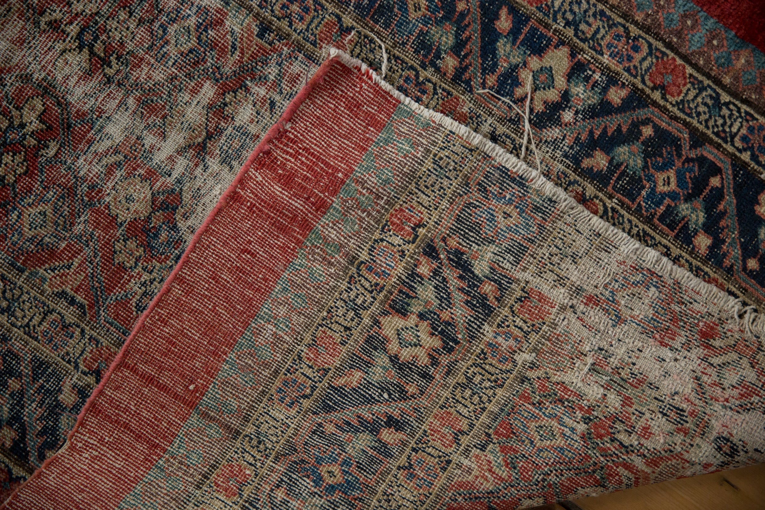 2.5x5.5 Antique Fine Fragment Serab Rug Runner