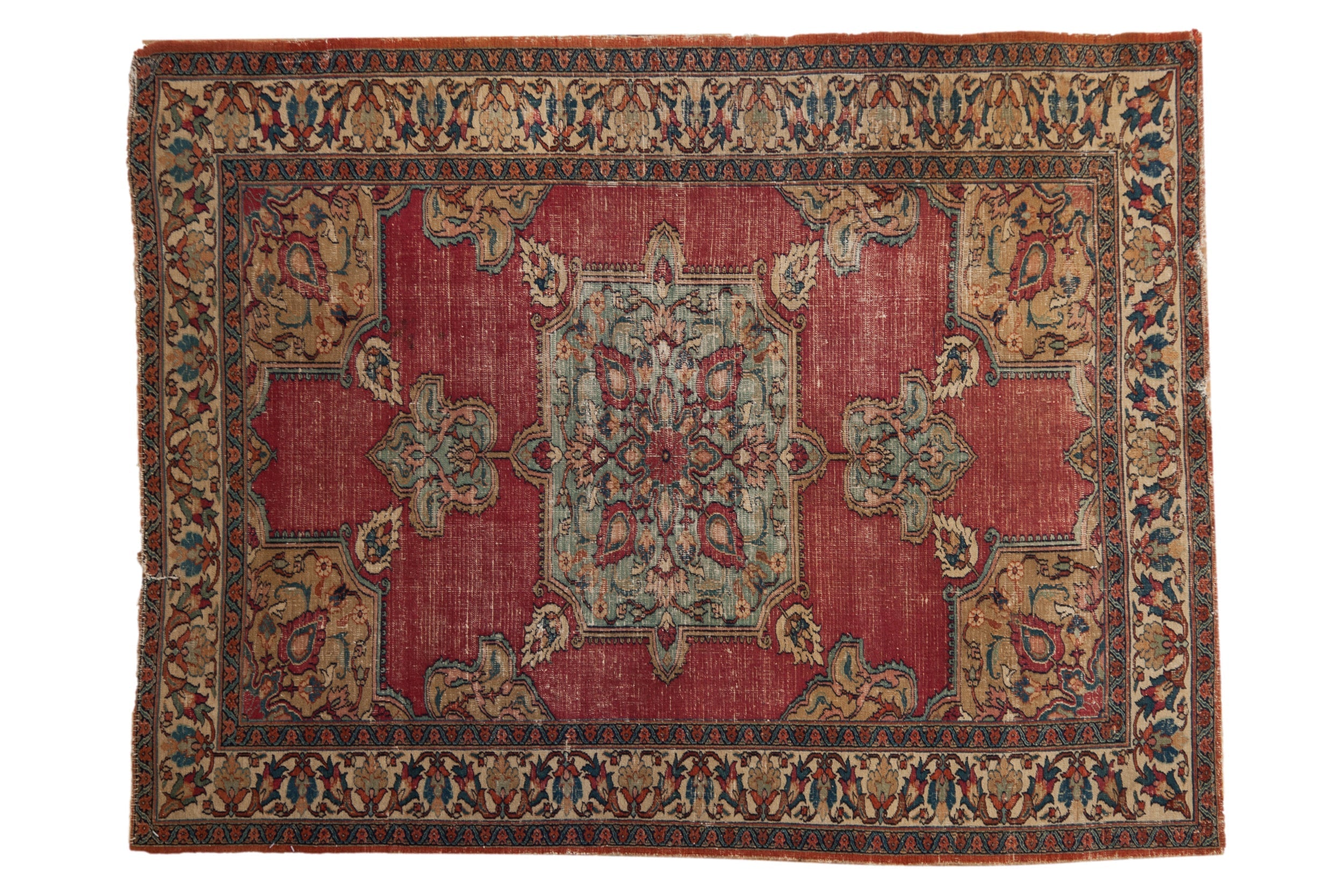 4x5.5 Antique Fine Doroksh Rug by Old New House® - main product image for Resin Society