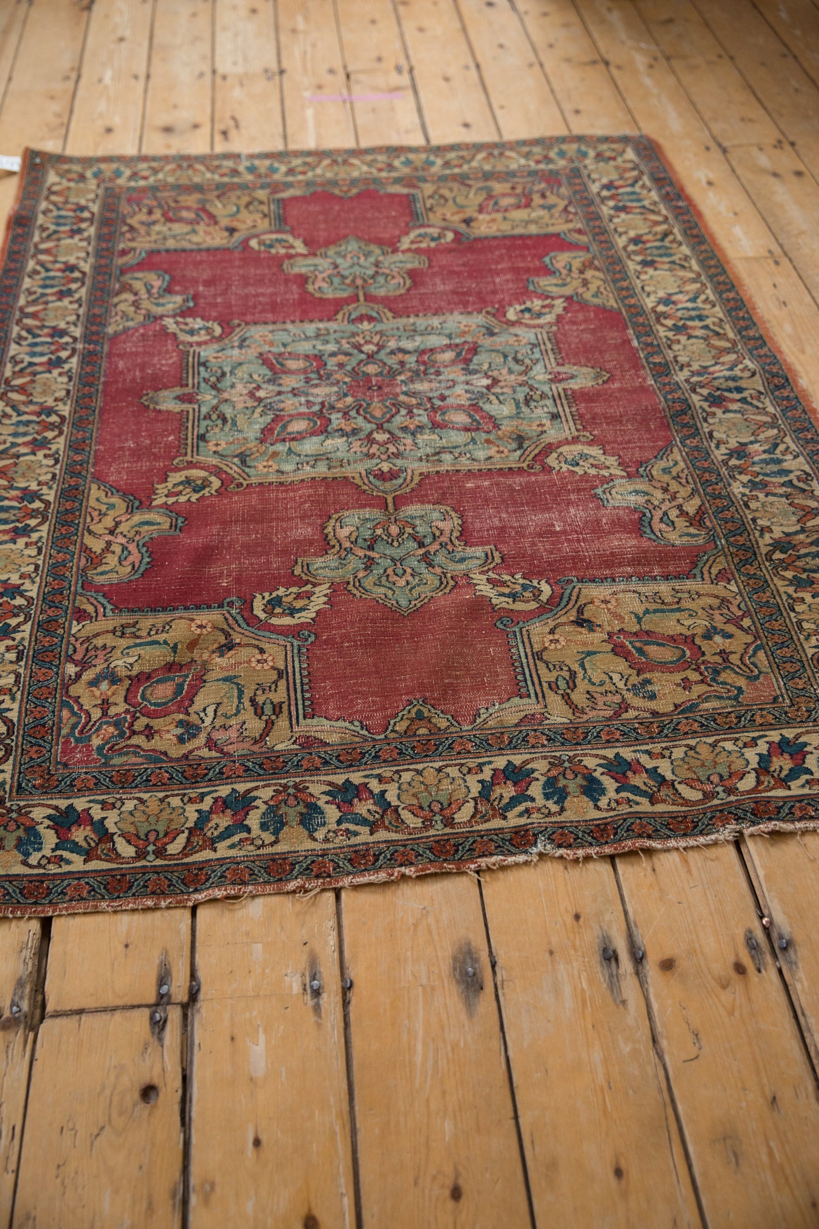 4x5.5 Antique Fine Doroksh Rug by Old New House® - product image 4 for Resin Society