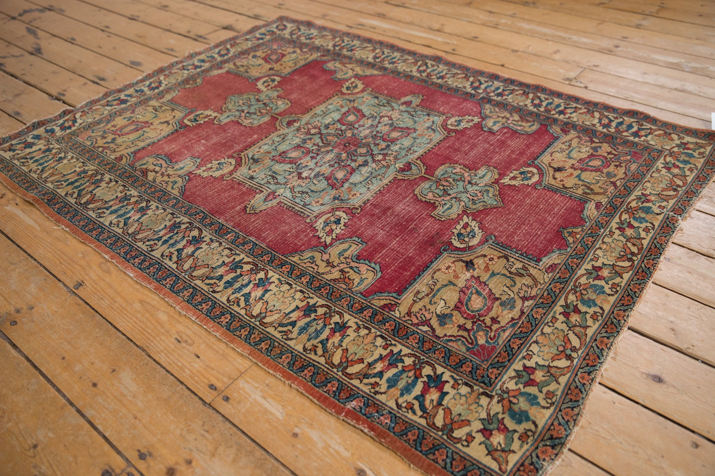 4x5.5 Antique Fine Doroksh Rug by Old New House® - product image 7 for Resin Society