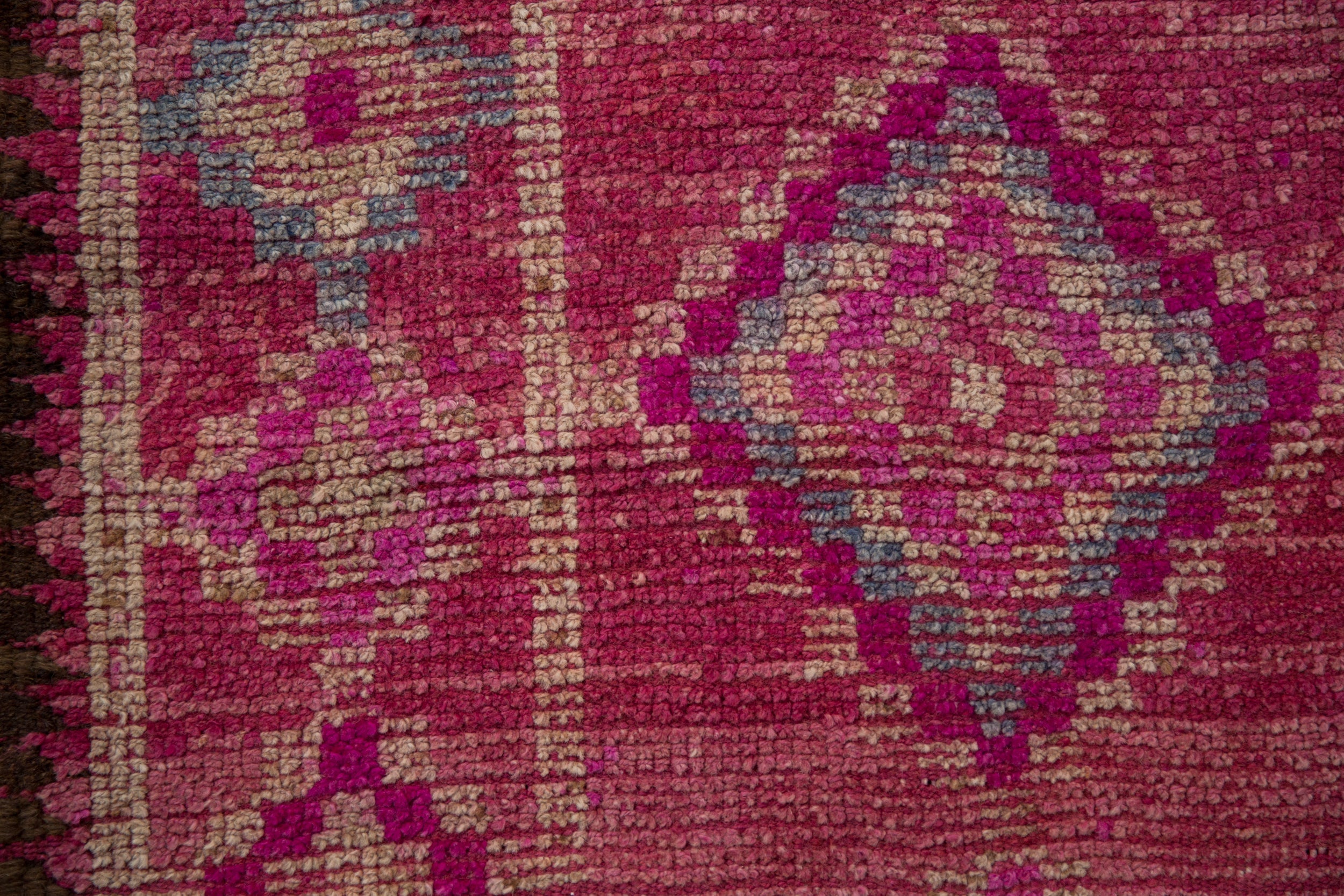 3x10.5 Vintage Distressed Kurd Rug Runner by Old New House® - product image 5 for Resin Society