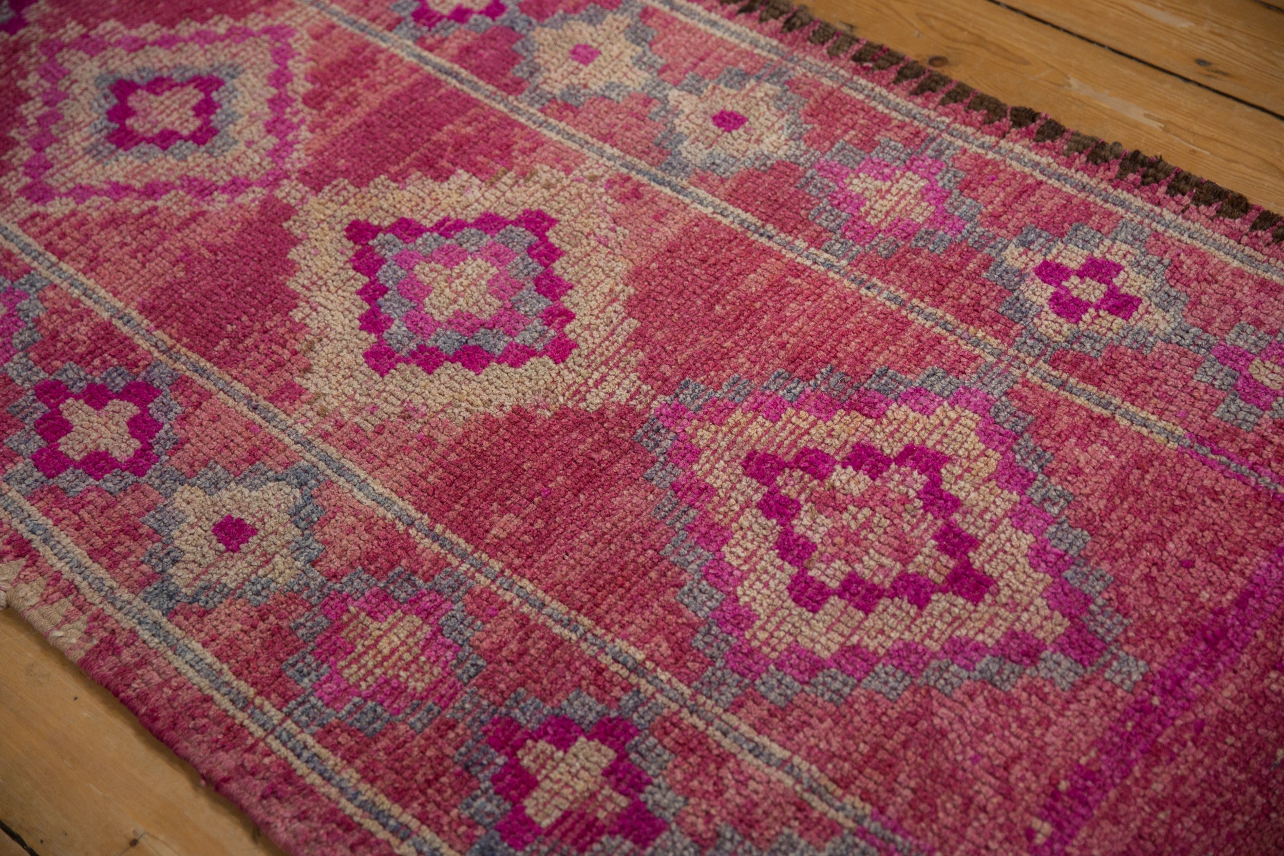 3x10.5 Vintage Distressed Kurd Rug Runner by Old New House® - product image 7 for Resin Society