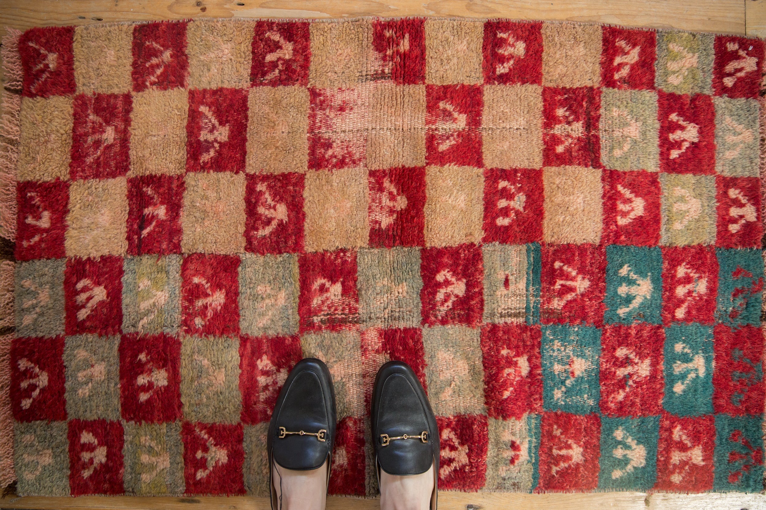 2.5x4 Vintage Distressed Tulu Rug by Old New House® - product image 2 for Resin Society