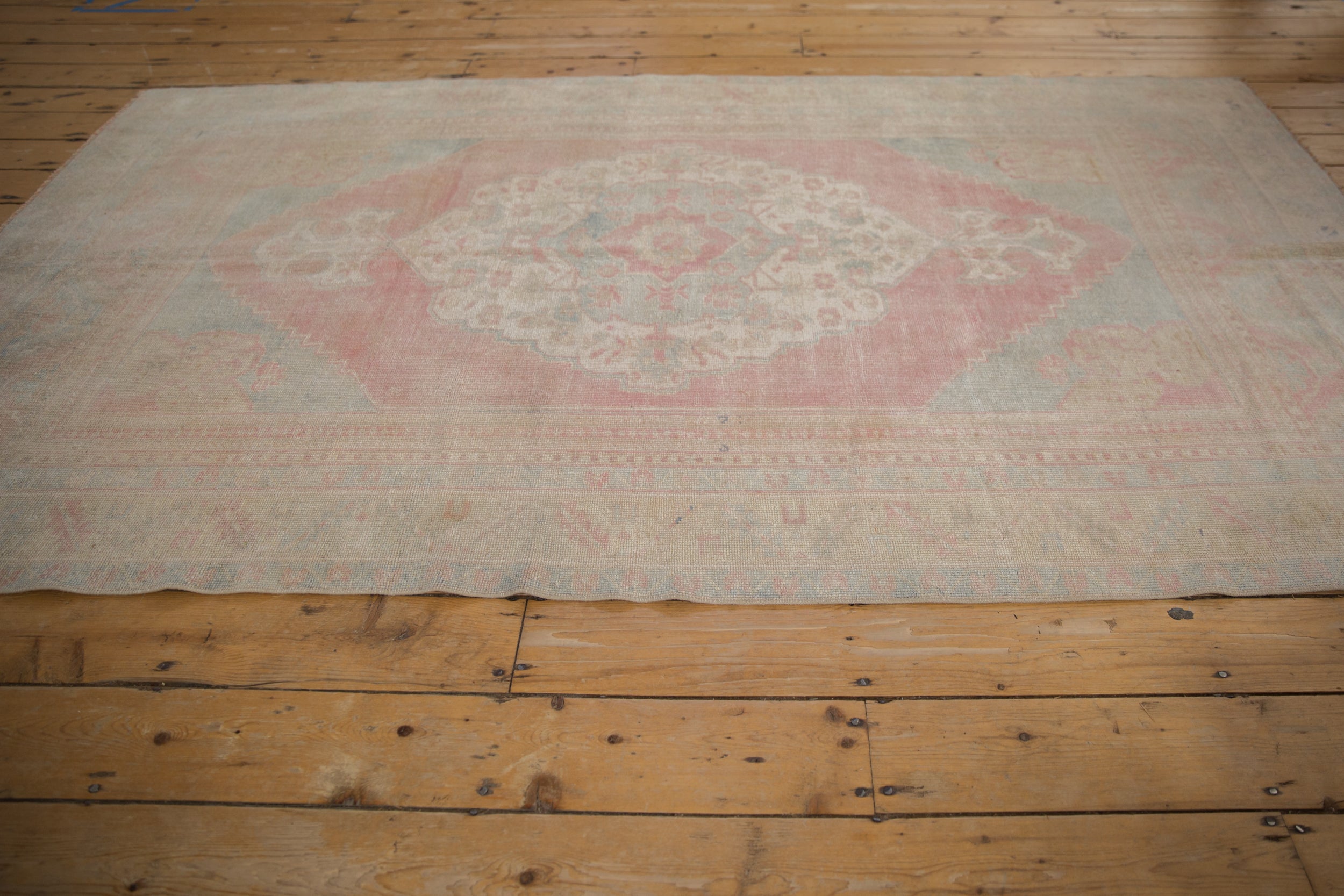 5x8.5 Vintage Distressed Oushak Carpet by Old New House® - product image 12 for Resin Society