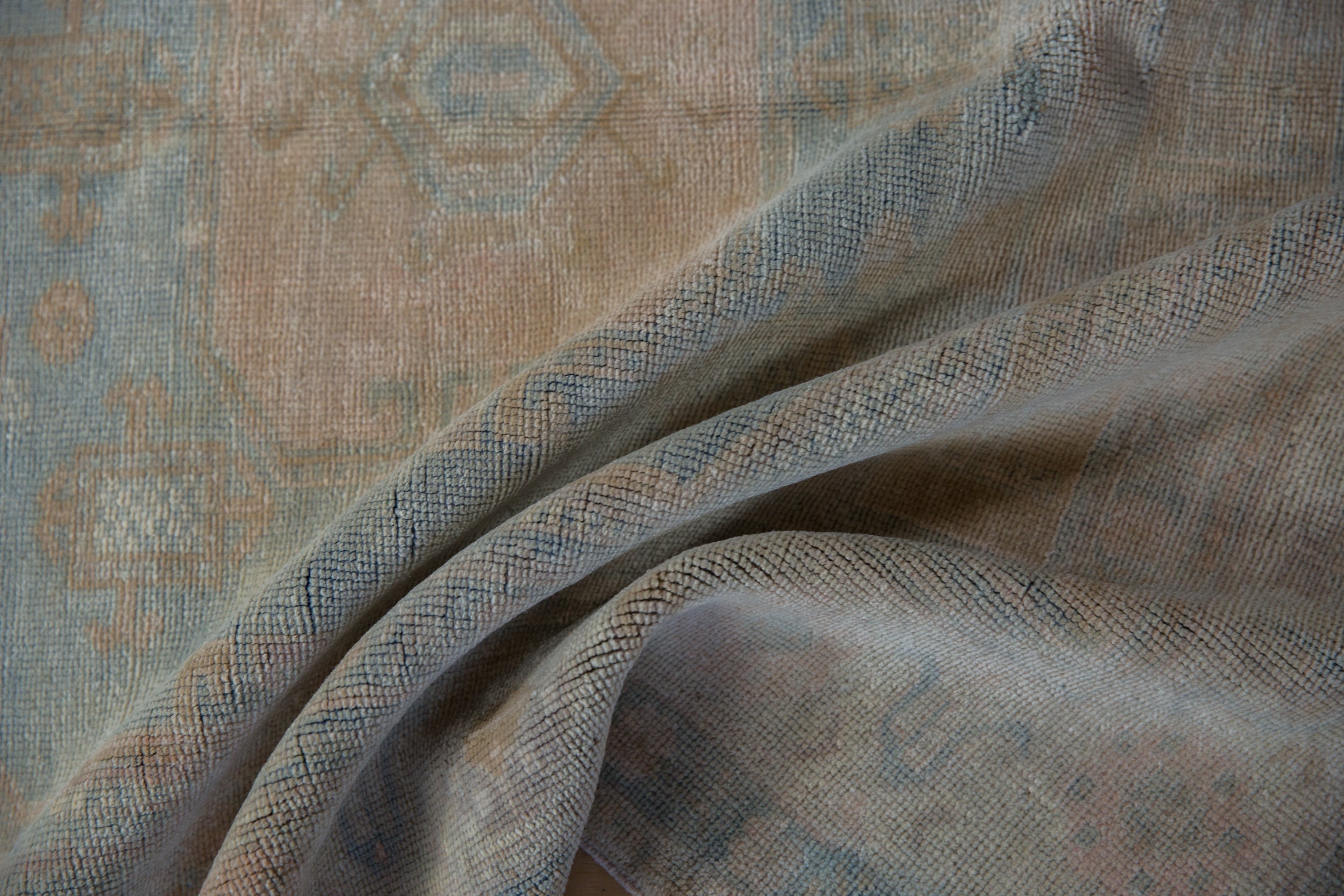 4x8 Vintage Distressed Oushak Rug Runner by Old New House® - product image 8 for Resin Society