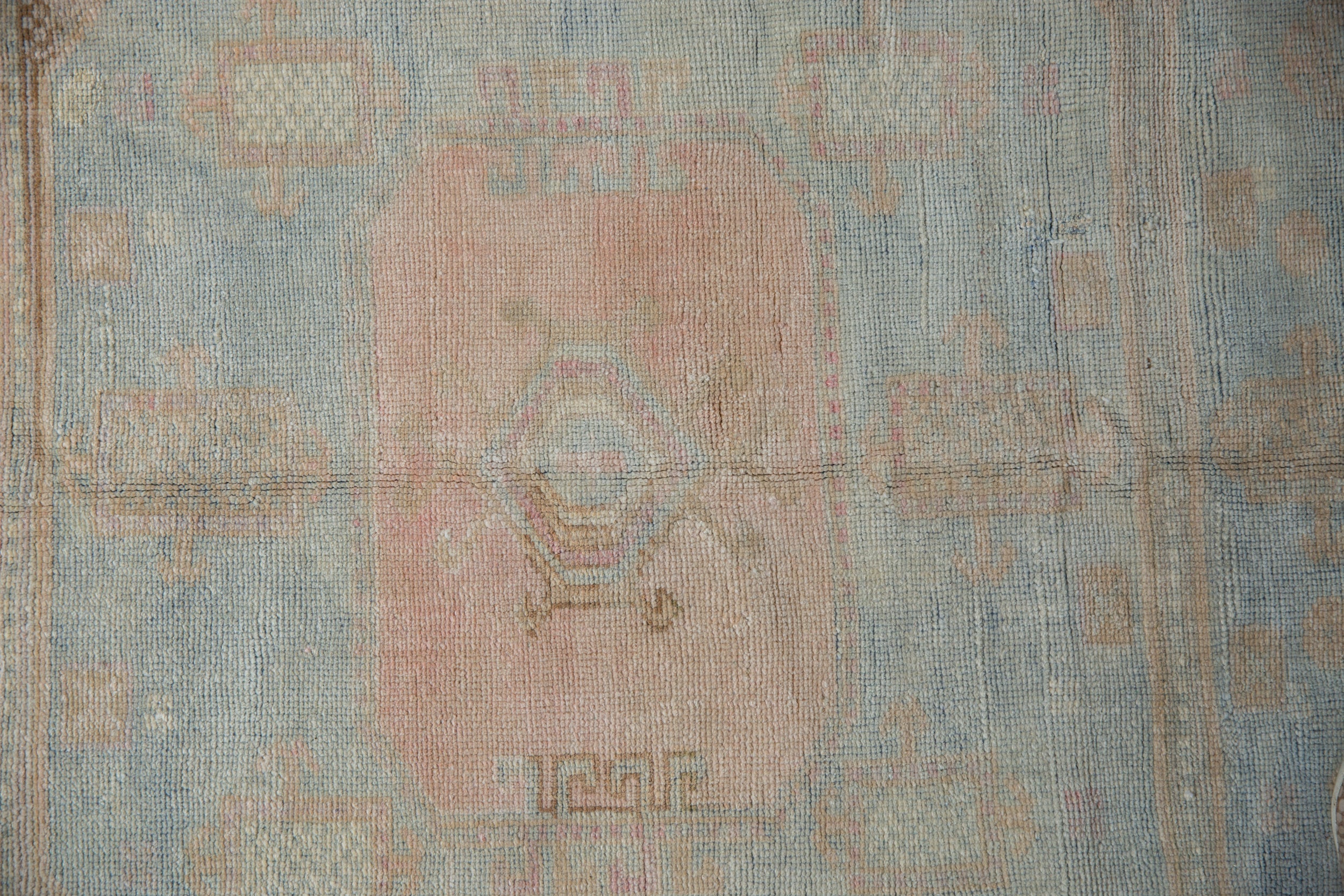 4x8 Vintage Distressed Oushak Rug Runner by Old New House® - product image 10 for Resin Society