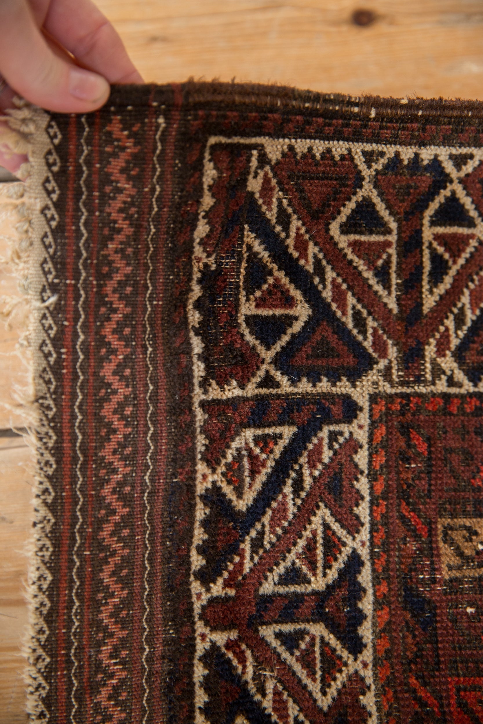 2x3.5 Antique Fine Belouch Rug by Old New House® - product image 5 for Resin Society