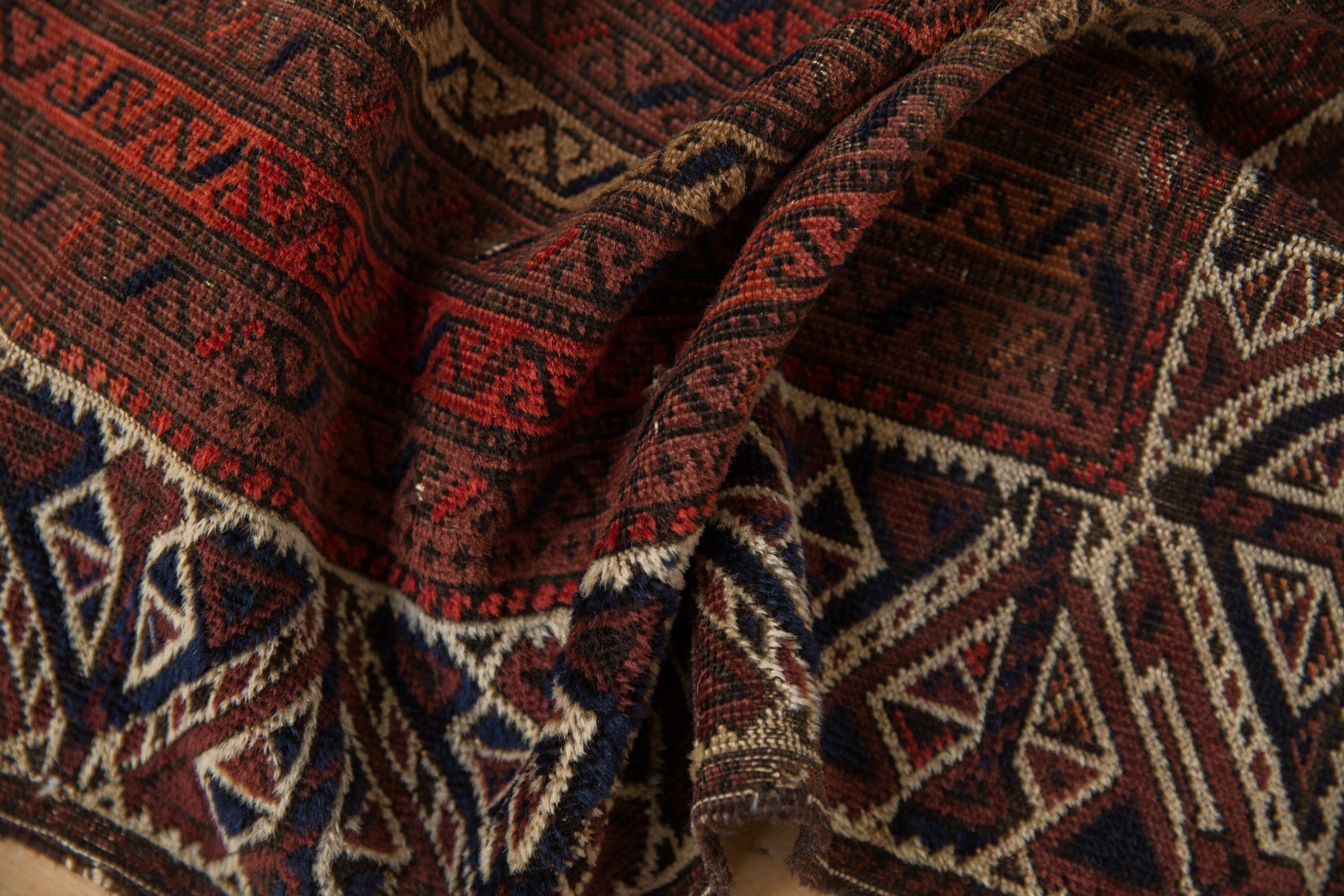 2x3.5 Antique Fine Belouch Rug by Old New House® - product image 9 for Resin Society