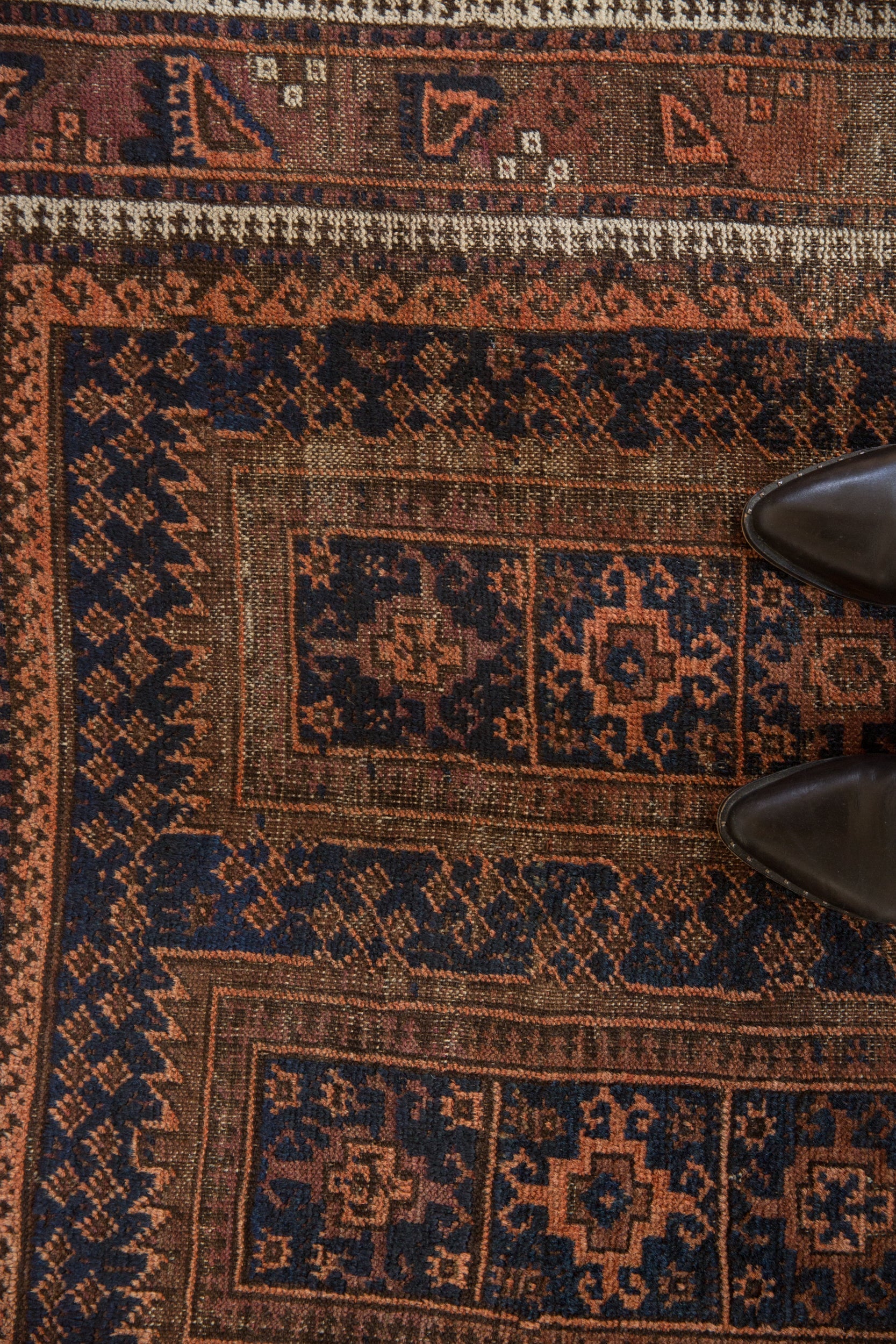 4x6.5 Vintage Belouch Rug by Old New House® - product image 3 for Resin Society