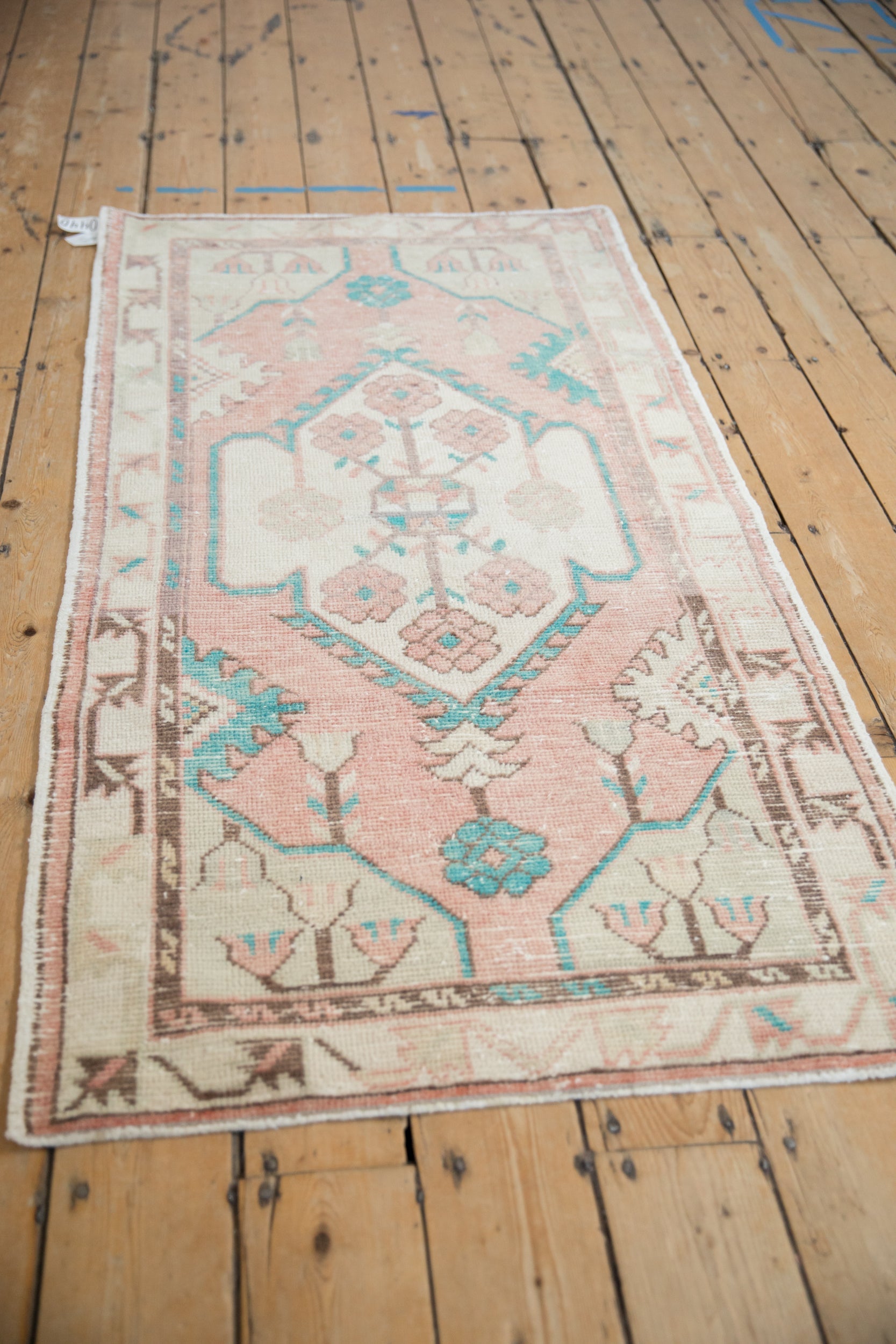 3x5.5 Vintage Distressed Oushak Rug by Old New House® - product image 4 for Resin Society