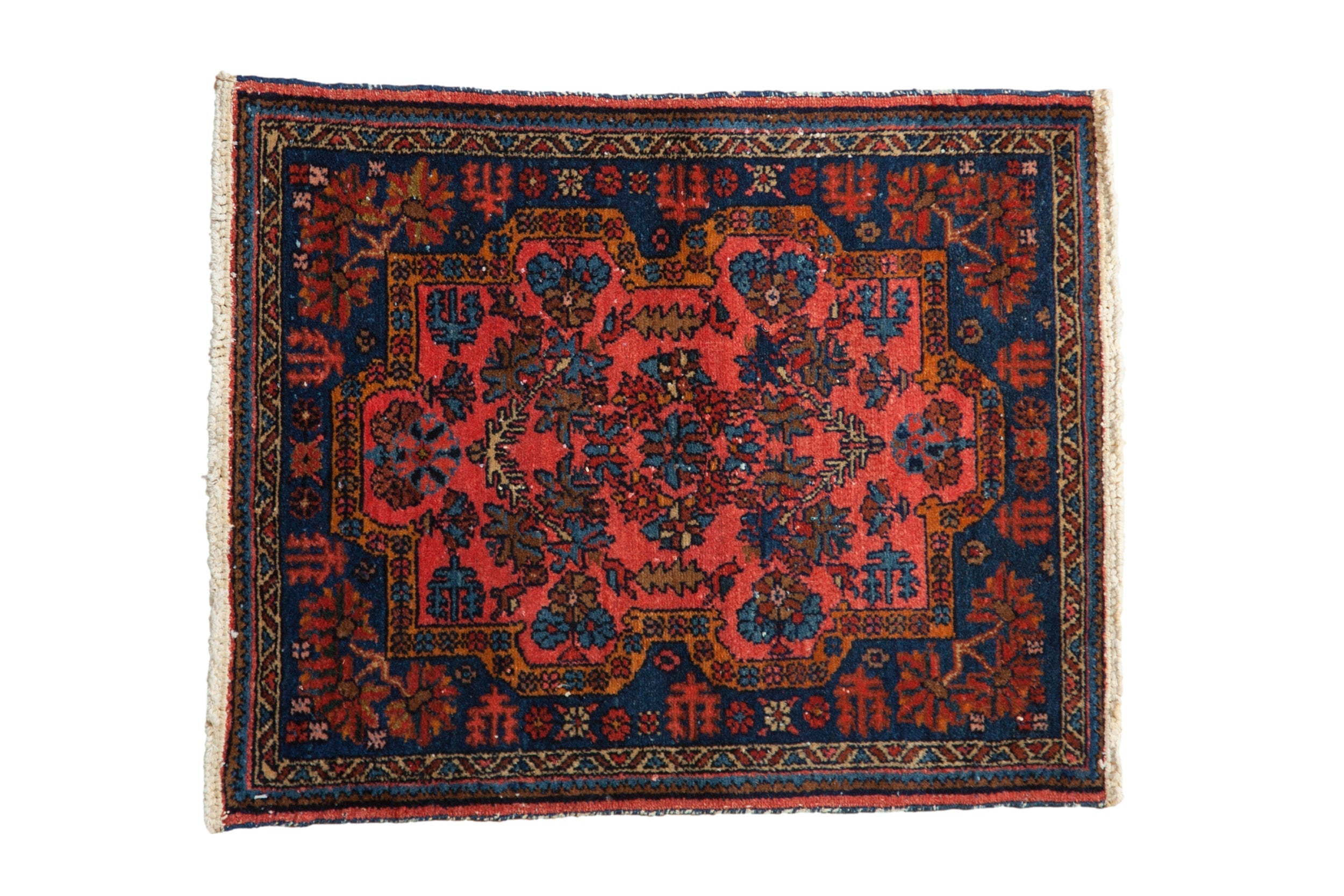 2x2.5 Vintage Fine Mehreban Square Rug Mat by Old New House® - main product image for Resin Society