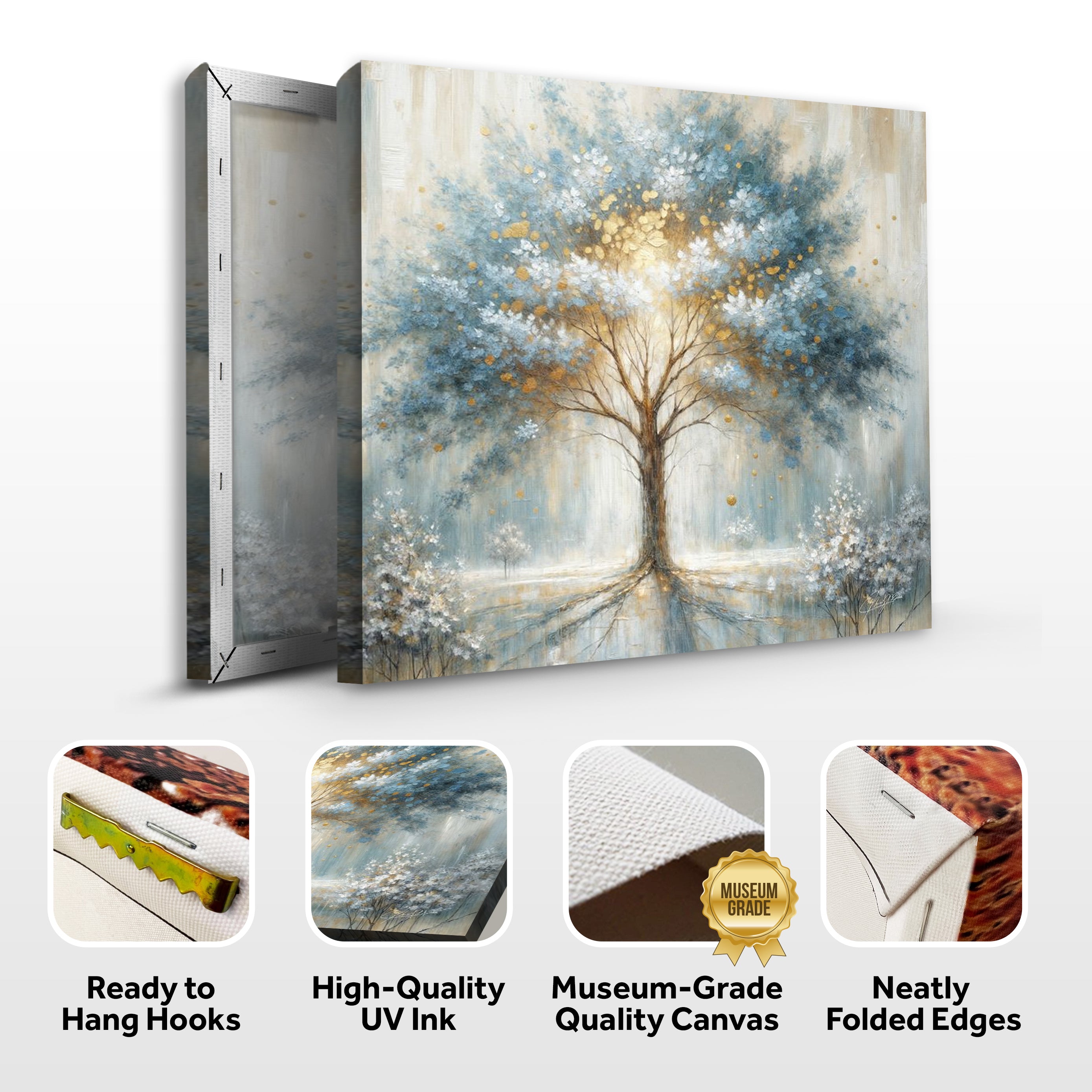 Canvas Print: "Ethereal Arboretum" by Tailored Canvases - product image 5 for Resin Society