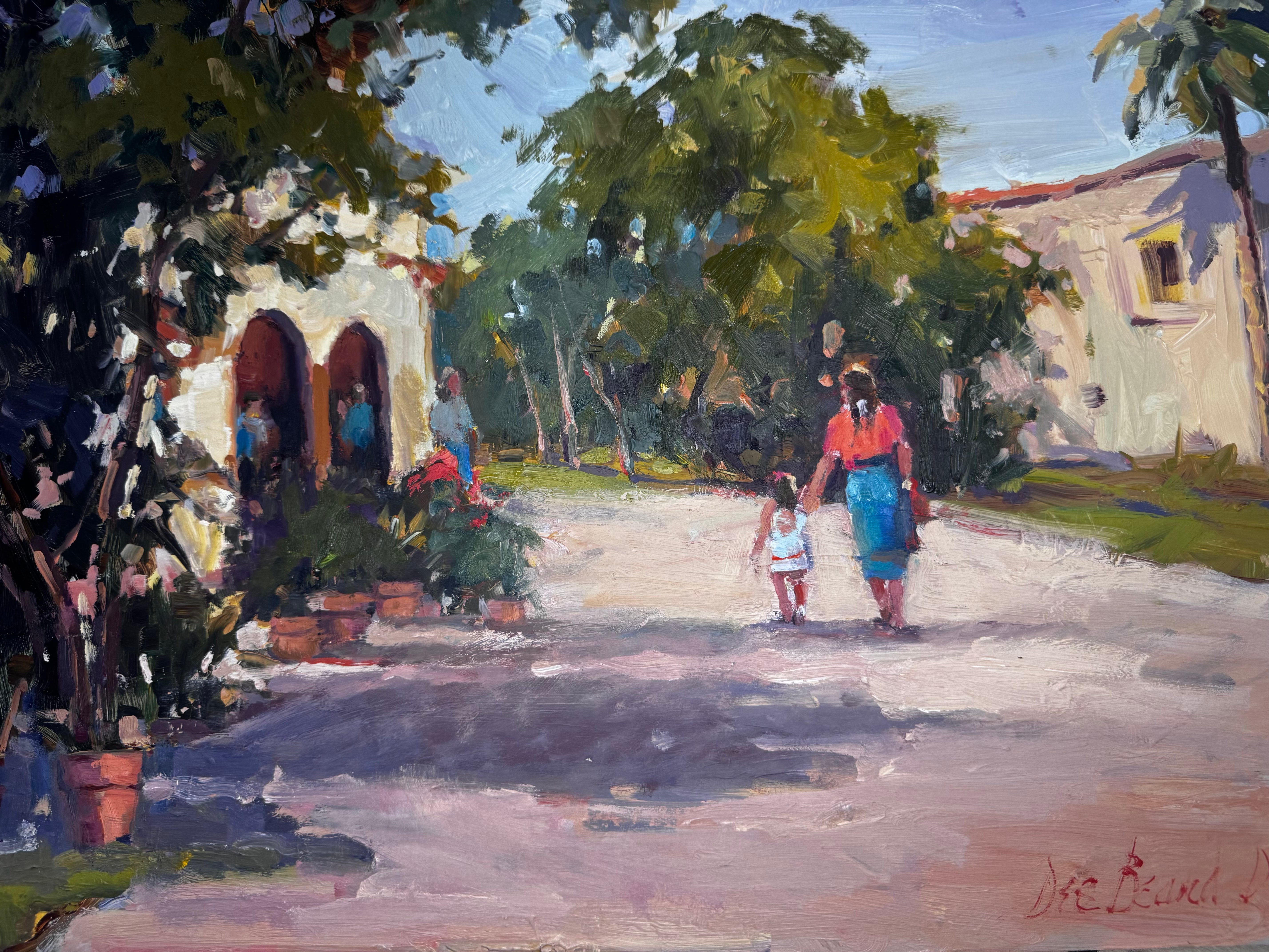 One Hundred and Four artwork: plein air painting on board, 16x20 by John Beard Collection