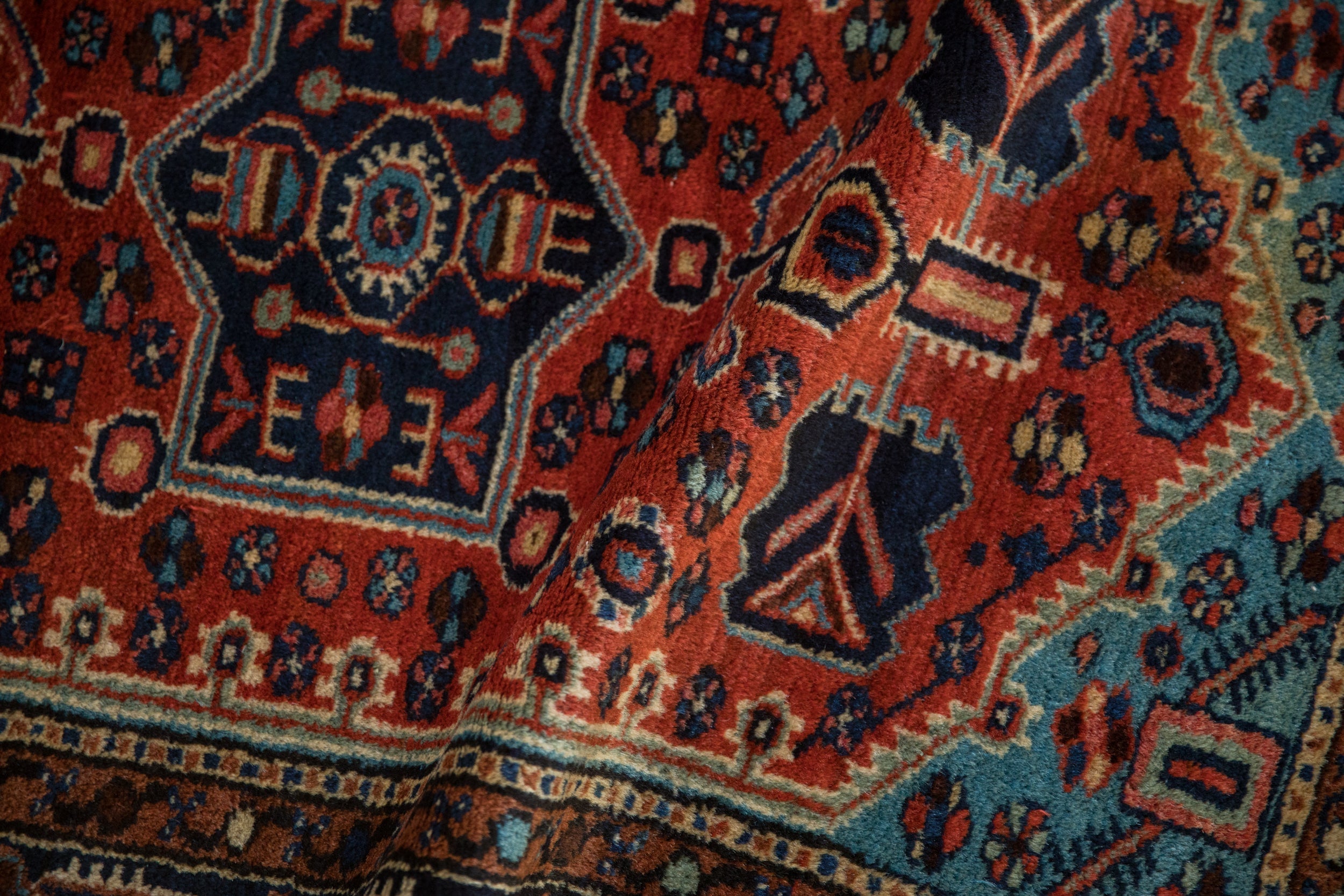 2.5x4 Vintage Tajabad Rug by Old New House® - product image 8 for Resin Society