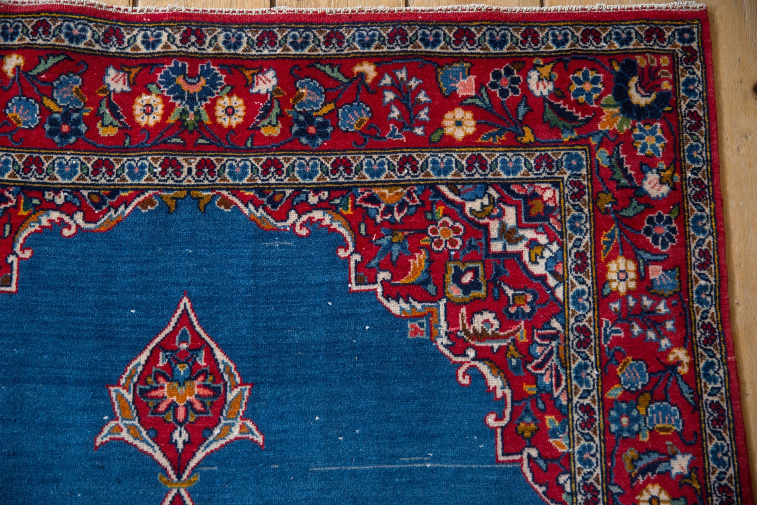 3.5x5.5 Vintage Fine Kashan Rug by Old New House® - product image 3 for Resin Society