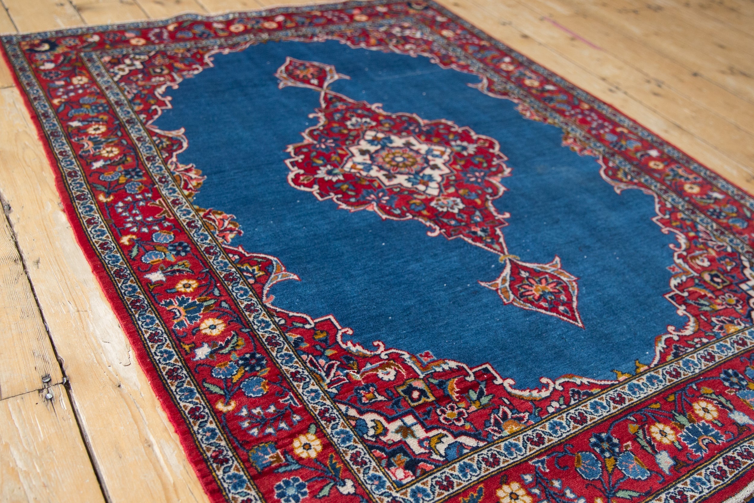 3.5x5.5 Vintage Fine Kashan Rug by Old New House® - product image 6 for Resin Society