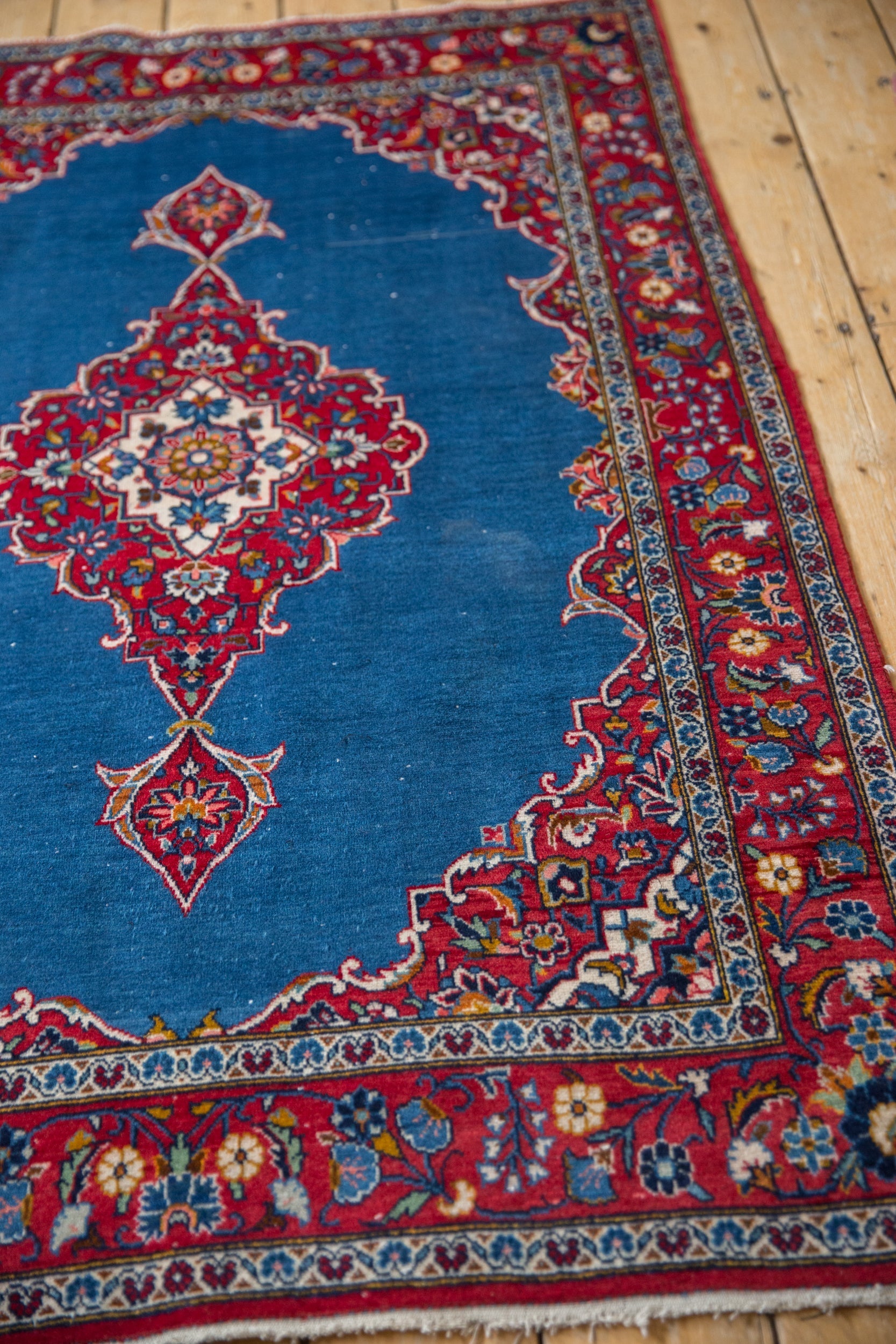 3.5x5.5 Vintage Fine Kashan Rug by Old New House® - product image 7 for Resin Society