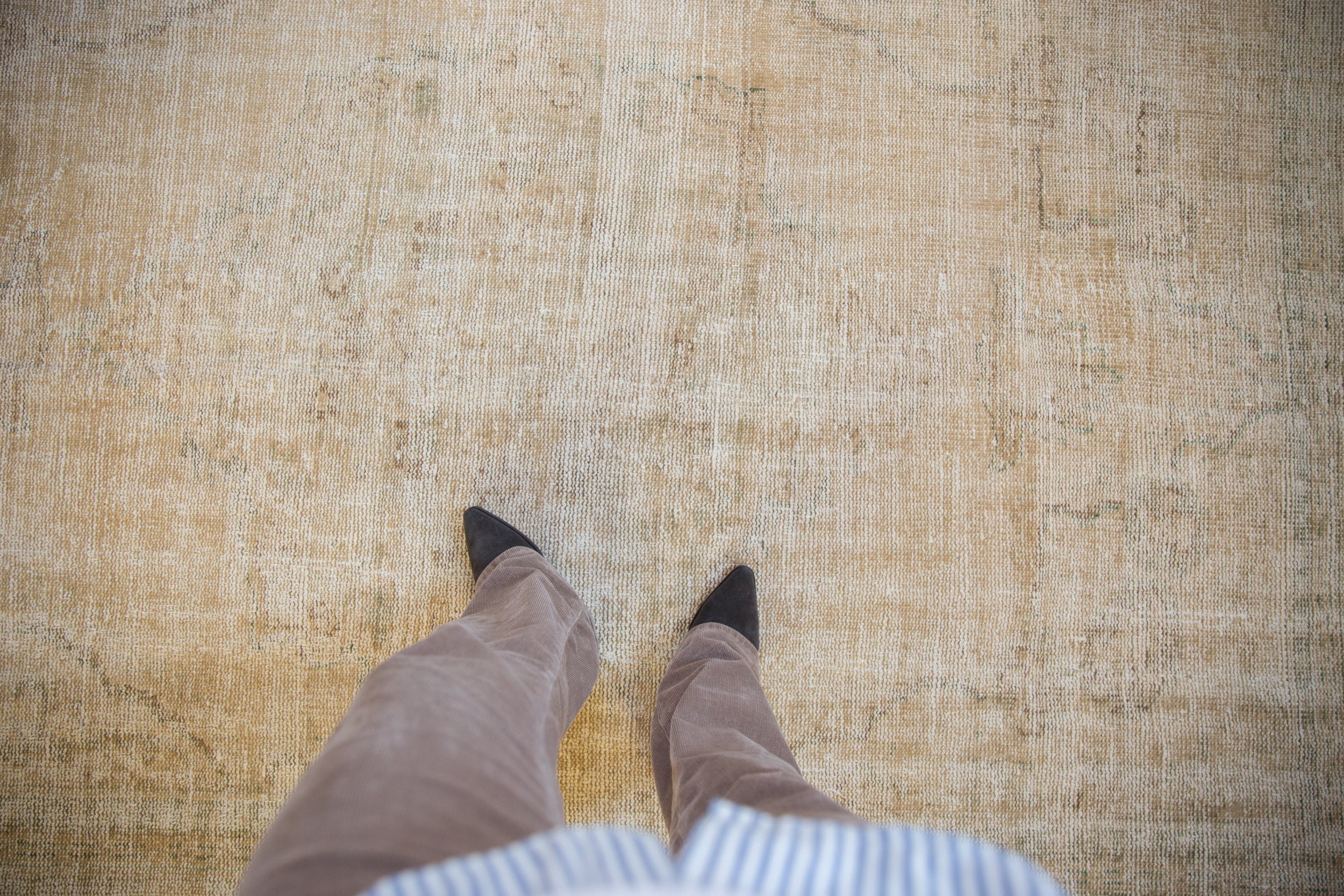 6x9 Vintage Distressed Oushak Carpet by Old New House® - product image 2 for Resin Society