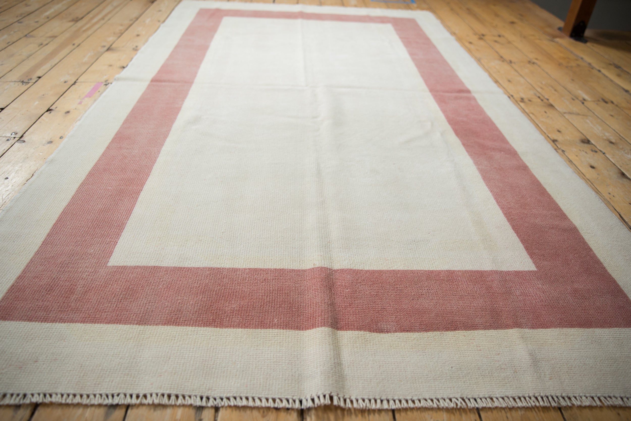 5x8 Vintage Distressed Oushak Carpet
