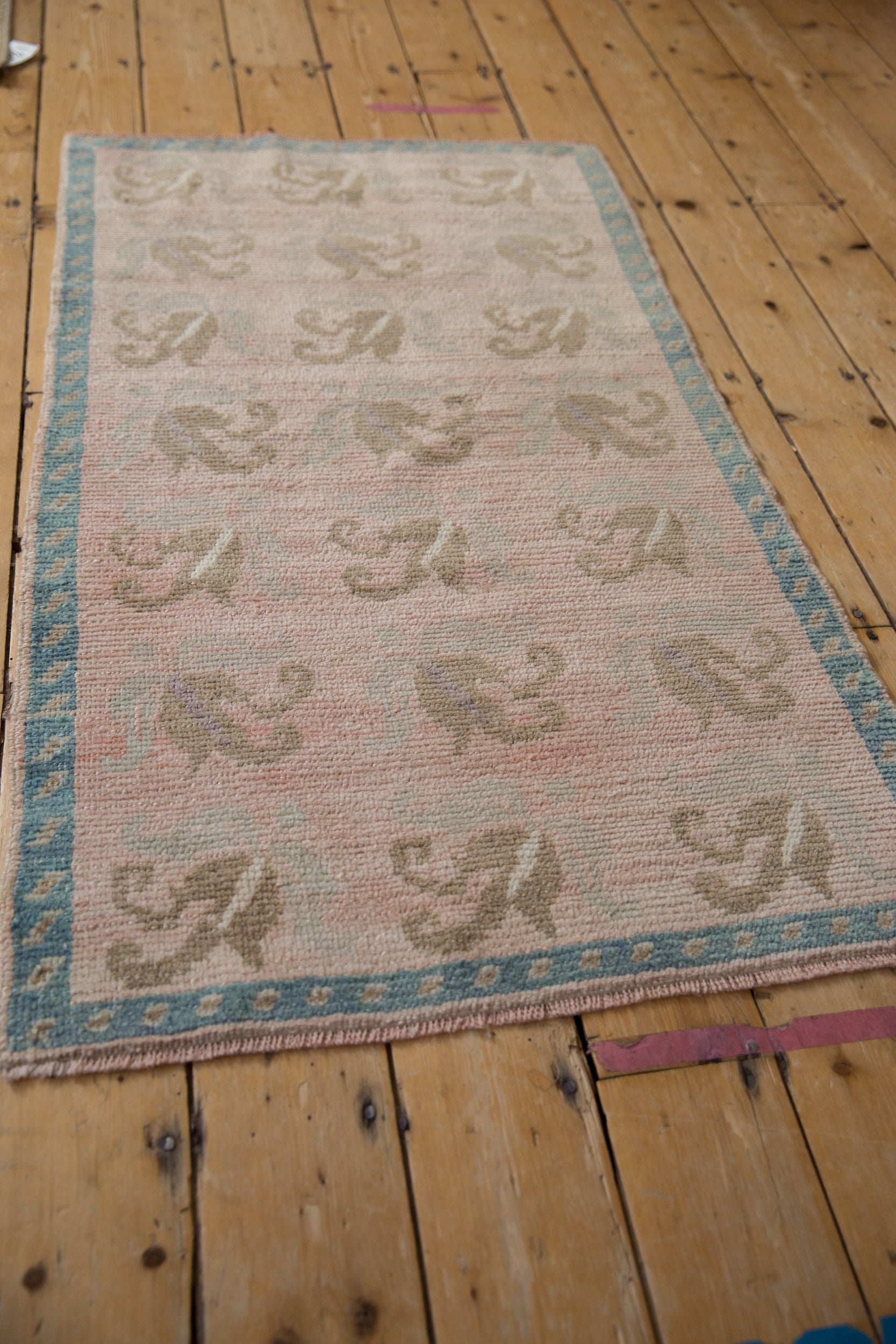 2.5x4.5 Vintage Distressed Oushak Rug by Old New House® - product image 5 for Resin Society