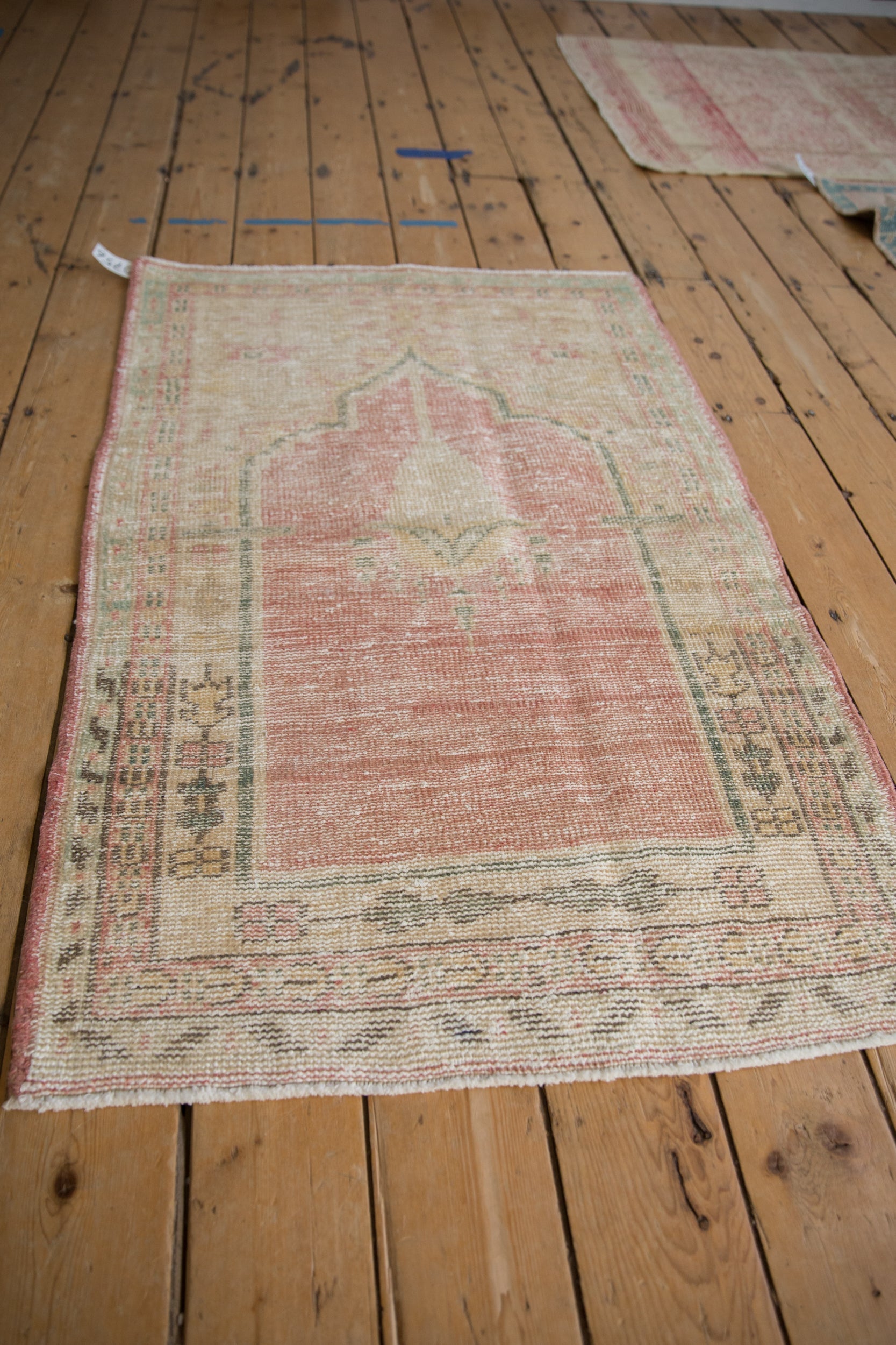 3x4.5 Vintage Distressed Oushak Rug