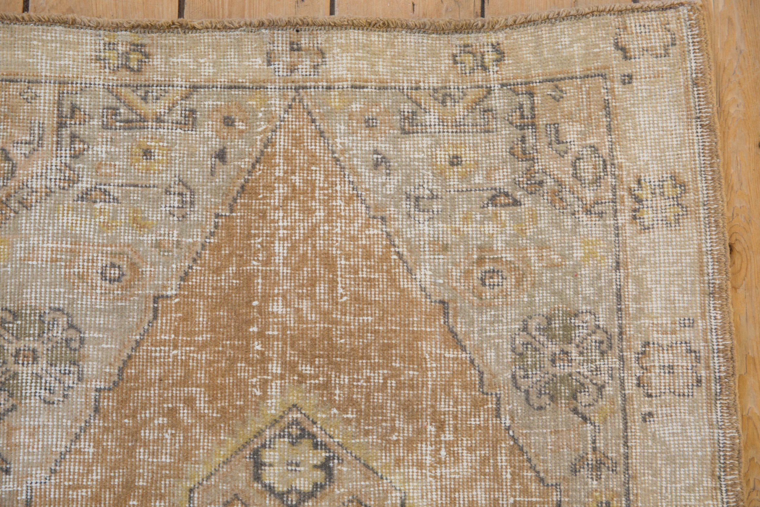 2.5x5 Vintage Distressed Oushak Rug Runner