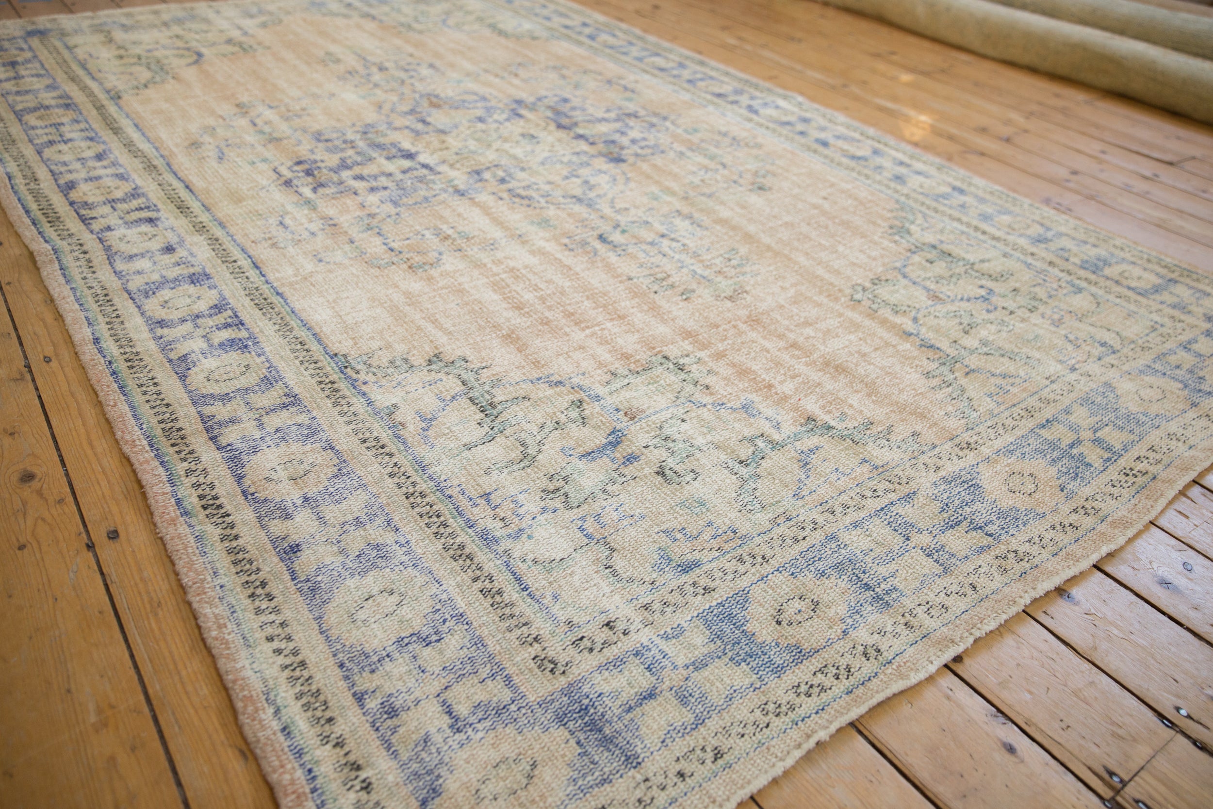 6x9.5 Vintage Distressed Oushak Carpet by Old New House® - product image 4 for Resin Society