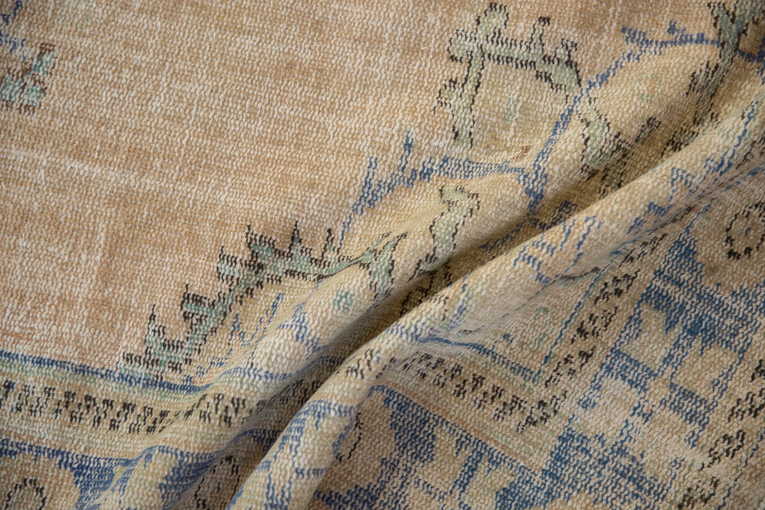 6x9.5 Vintage Distressed Oushak Carpet by Old New House® - product image 8 for Resin Society