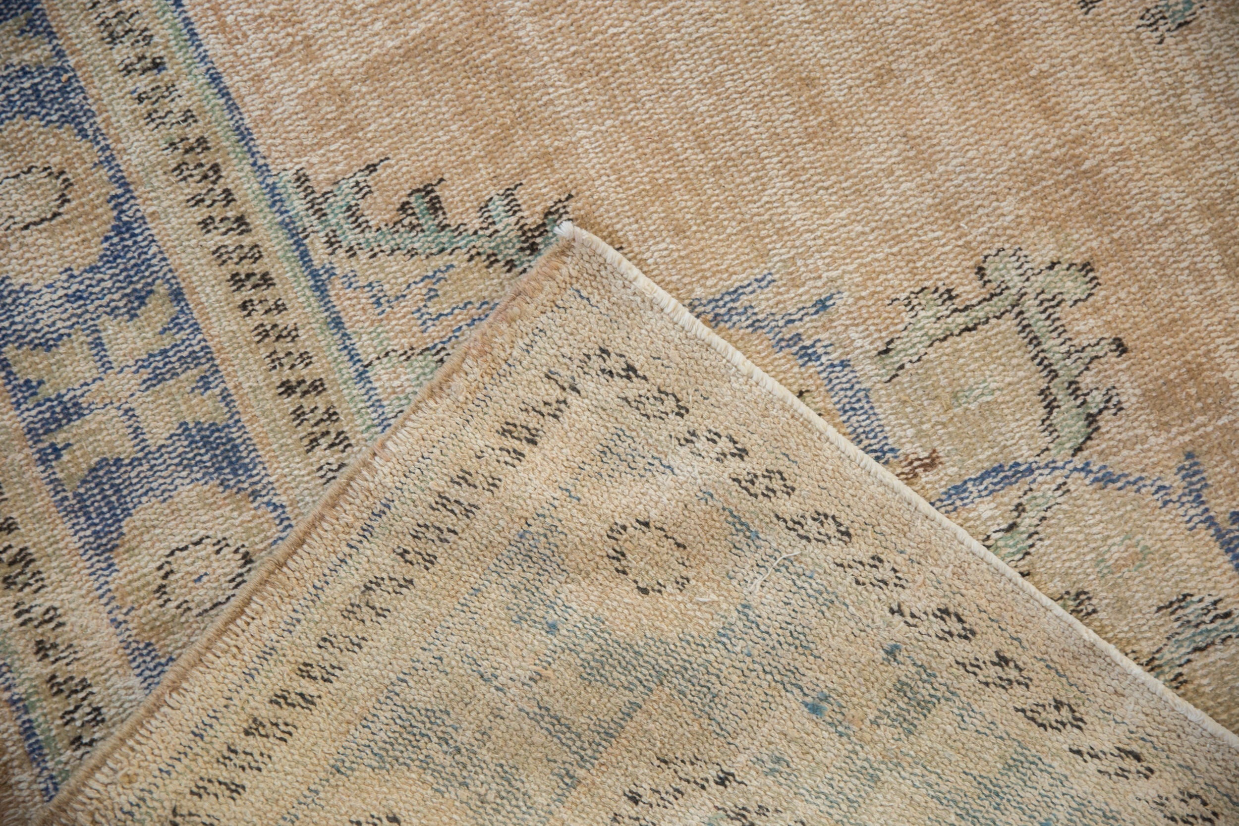 6x9.5 Vintage Distressed Oushak Carpet by Old New House® - product image 9 for Resin Society