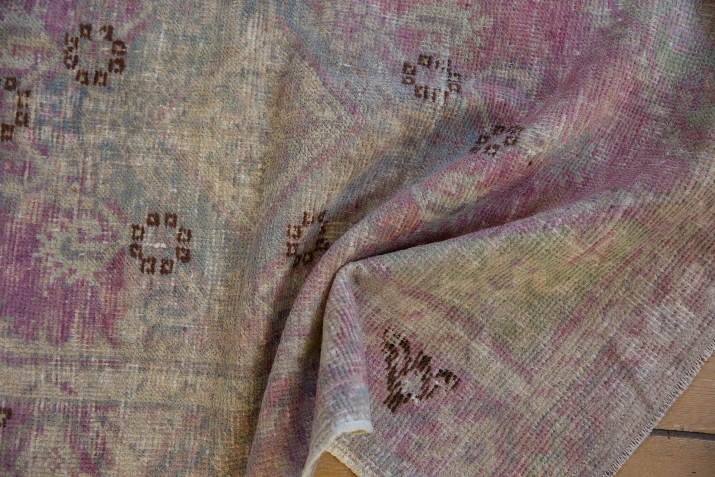2.5x4 Vintage Distressed Oushak Rug by Old New House® - product image 8 for Resin Society