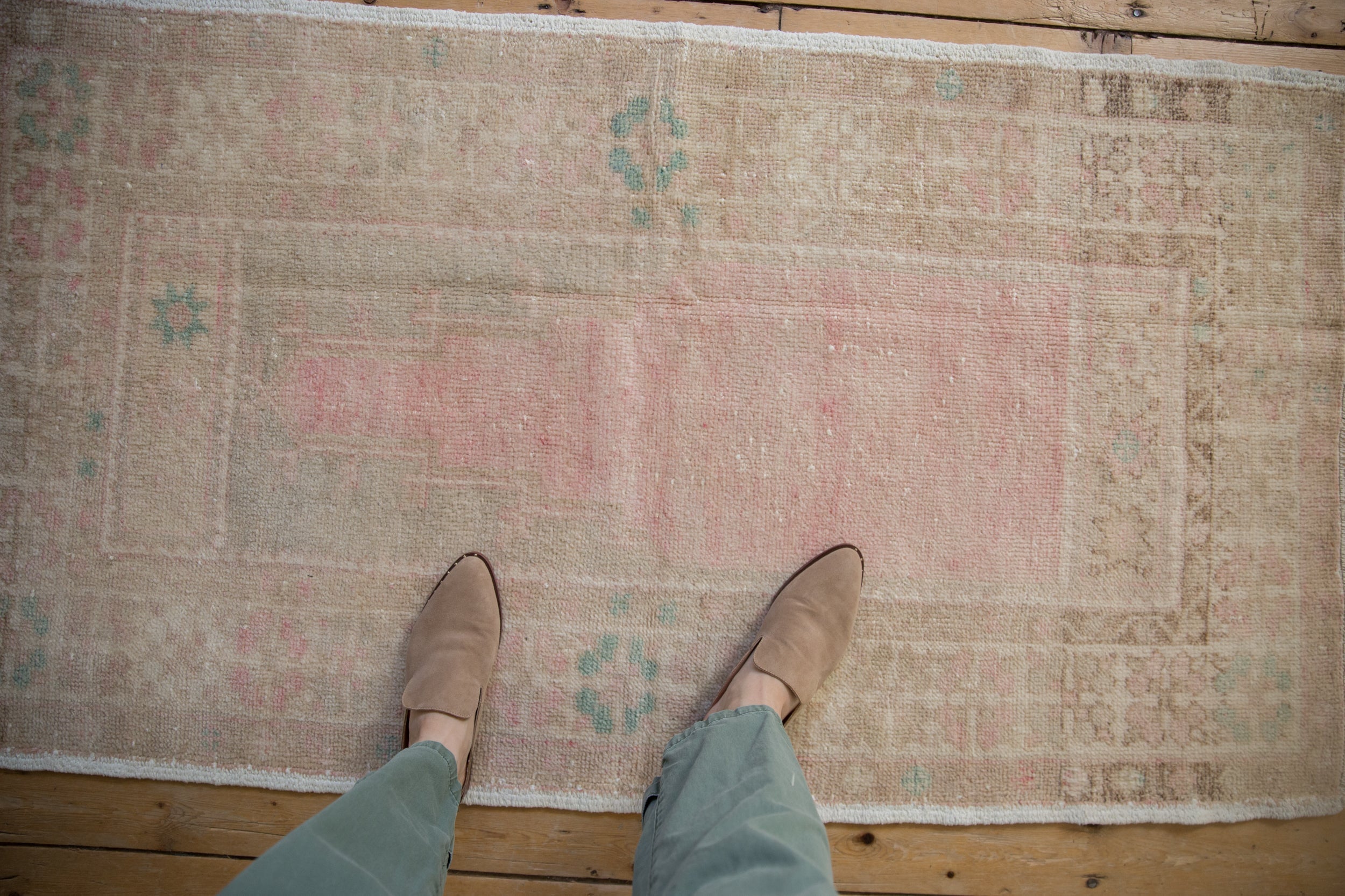 3x5 Vintage Distressed Oushak Rug by Old New House® - product image 2 for Resin Society