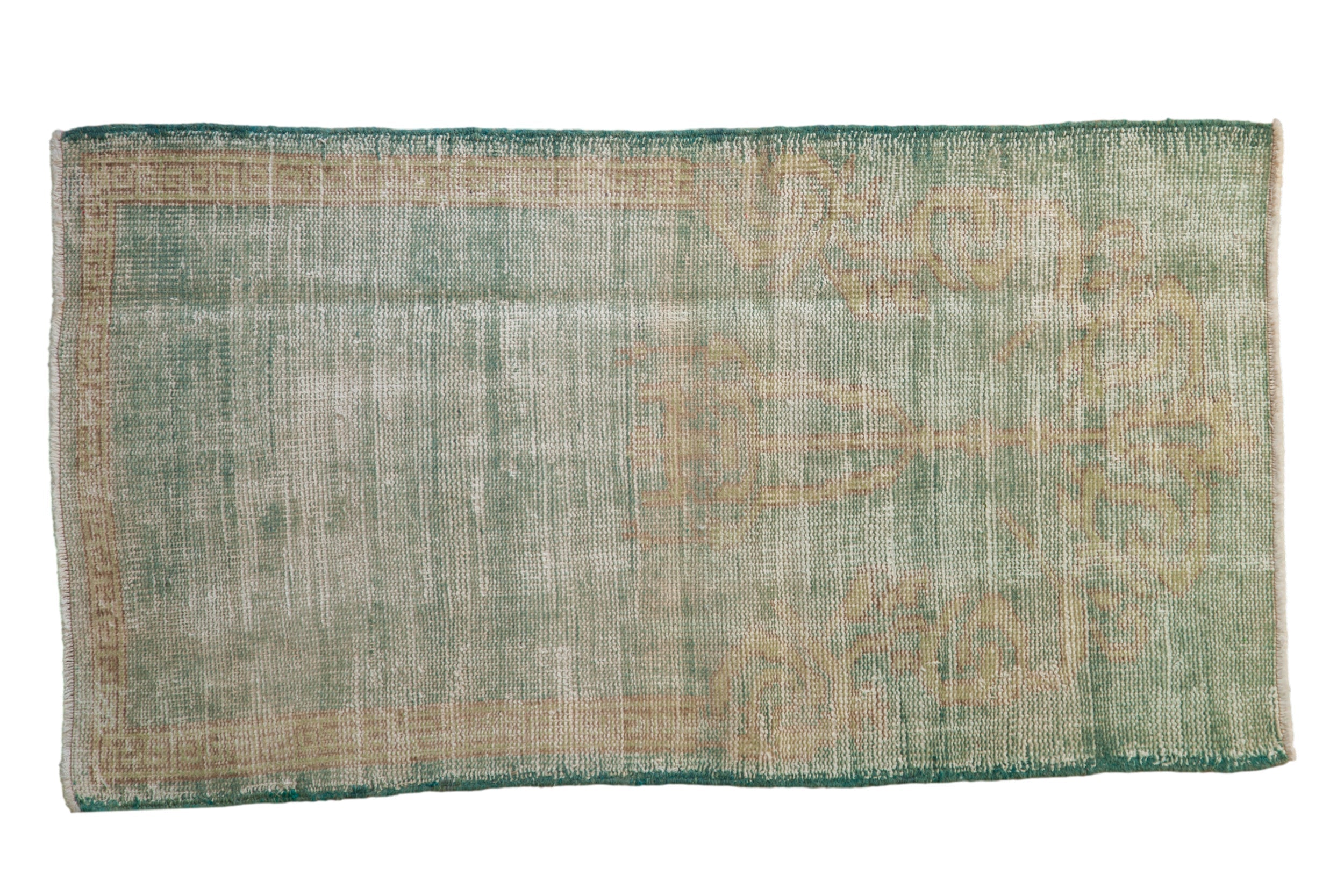 2.5x4.5 Vintage Distressed Oushak Rug