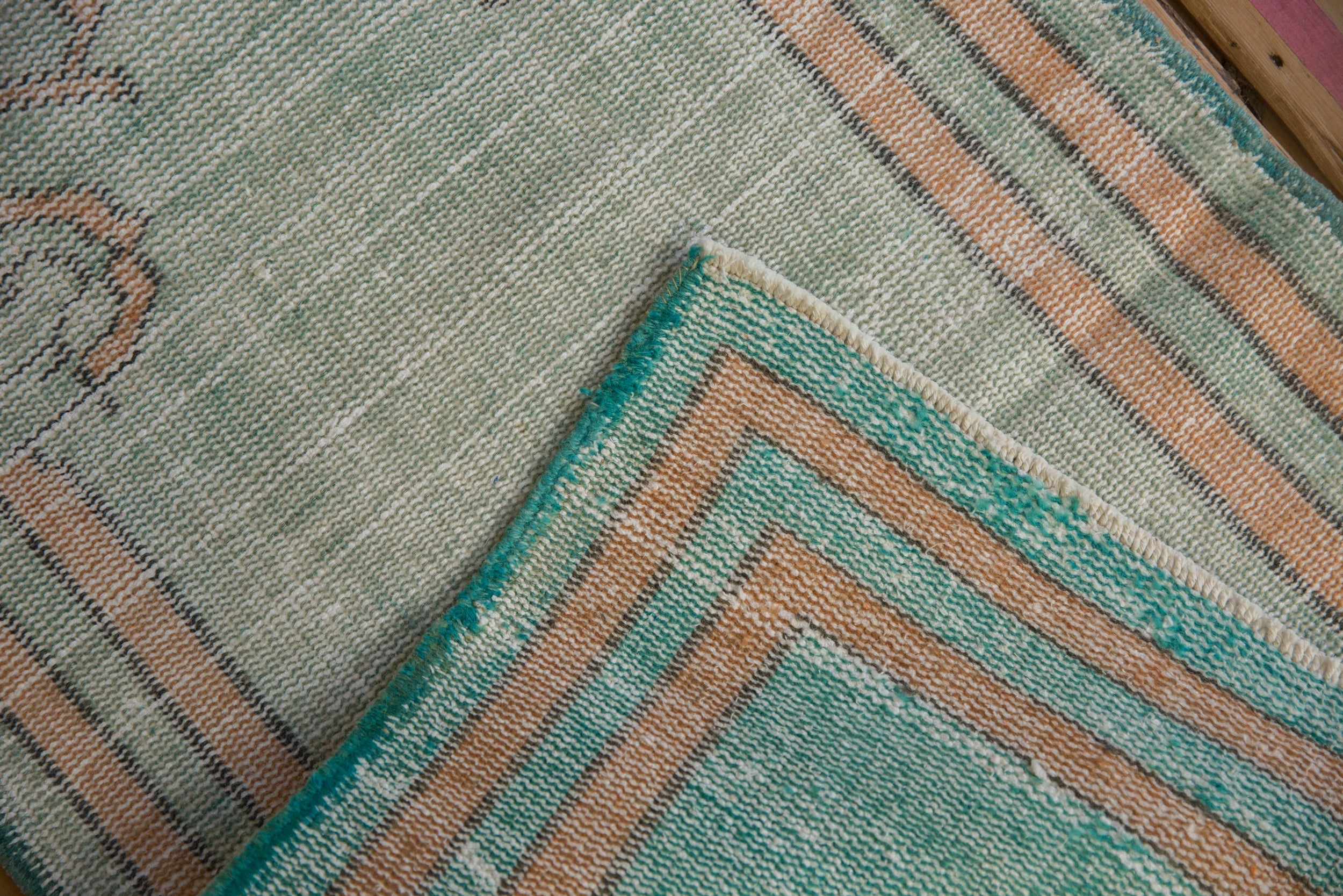 2.5x4.5 Vintage Distressed Oushak Rug