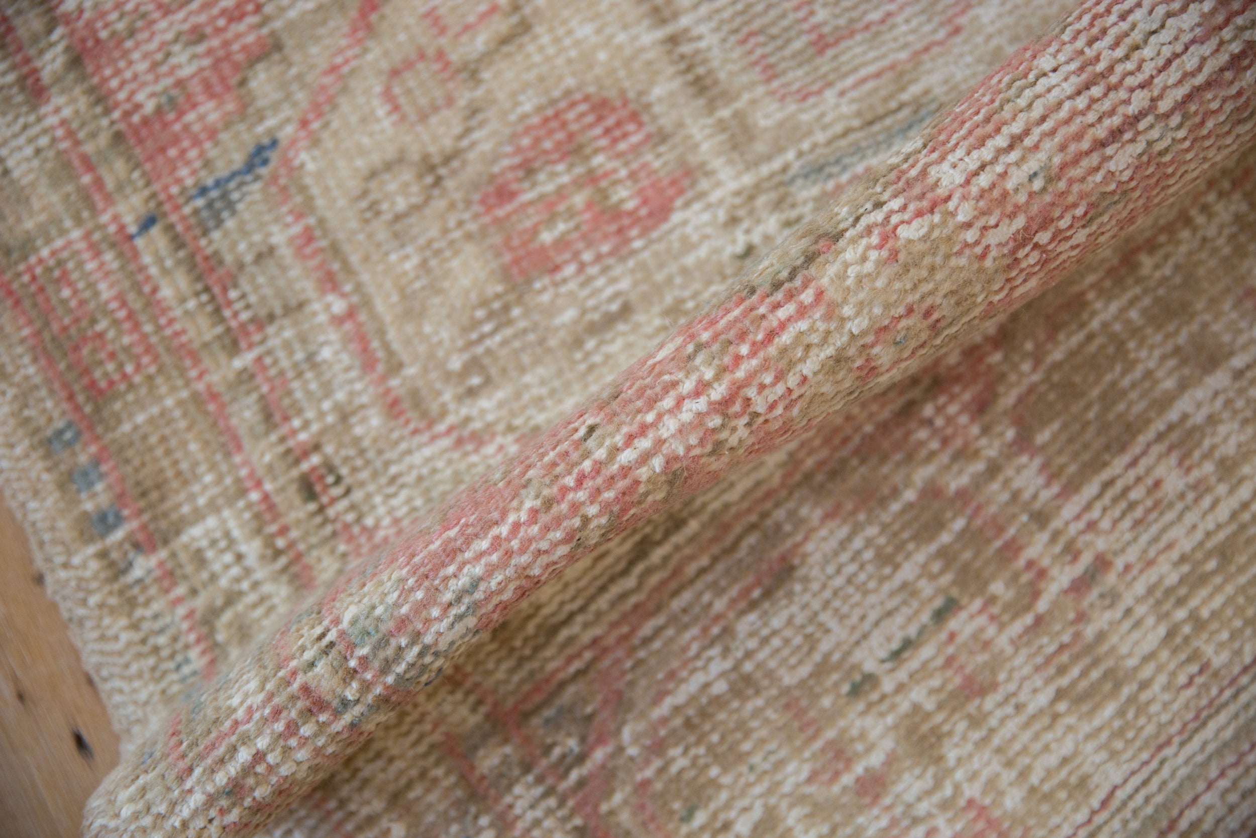 2.5x4 Vintage Distressed Oushak Rug