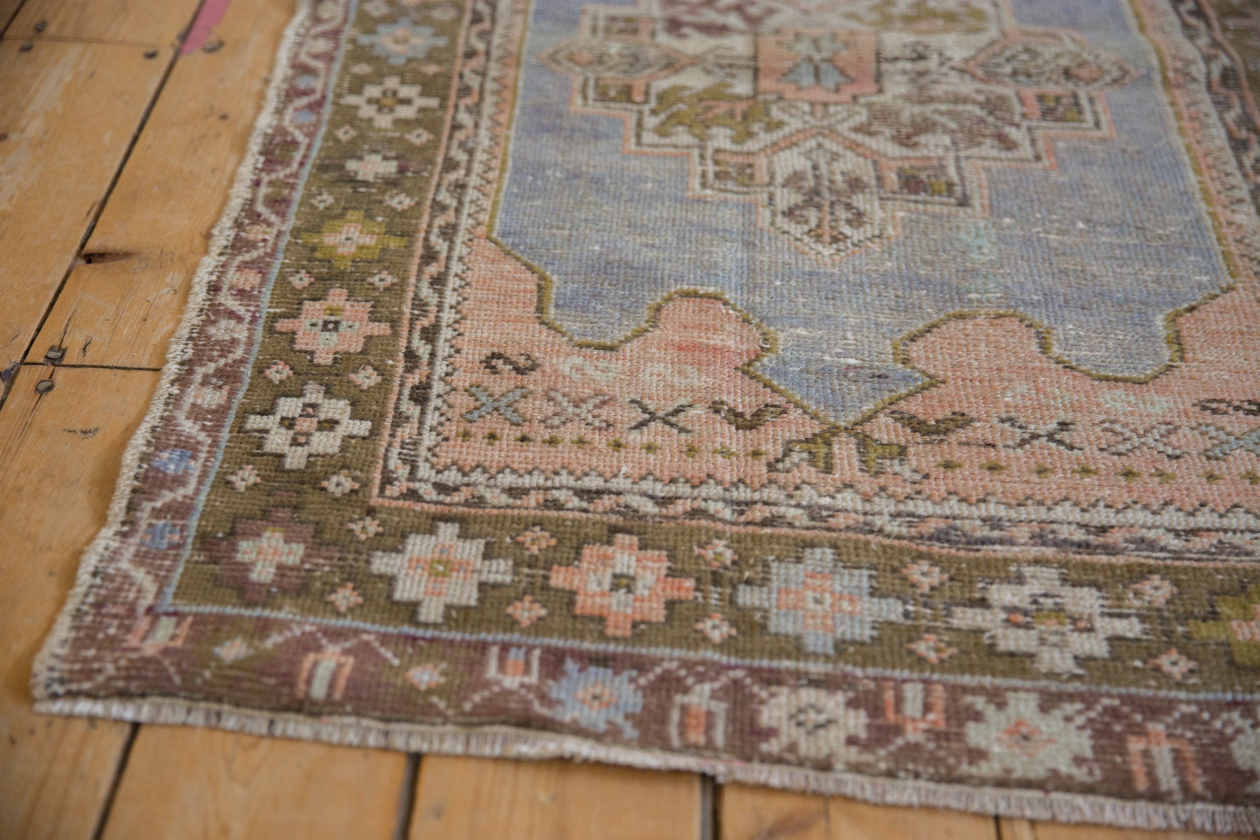 3x4.5 Vintage Distressed Oushak Rug by Old New House® - product image 5 for Resin Society
