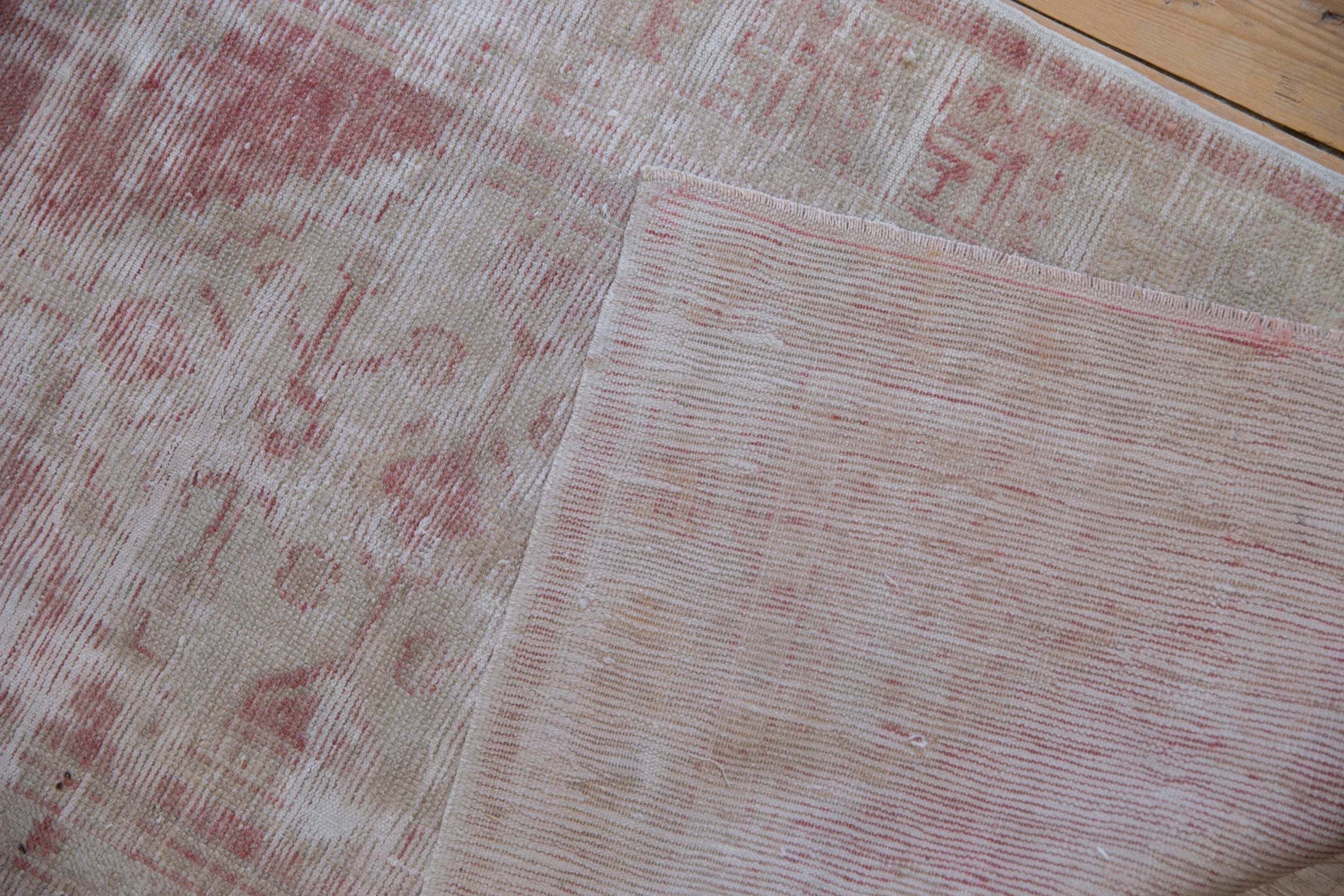 2.5x5 Vintage Distressed Oushak Rug Runner by Old New House® - product image 8 for Resin Society