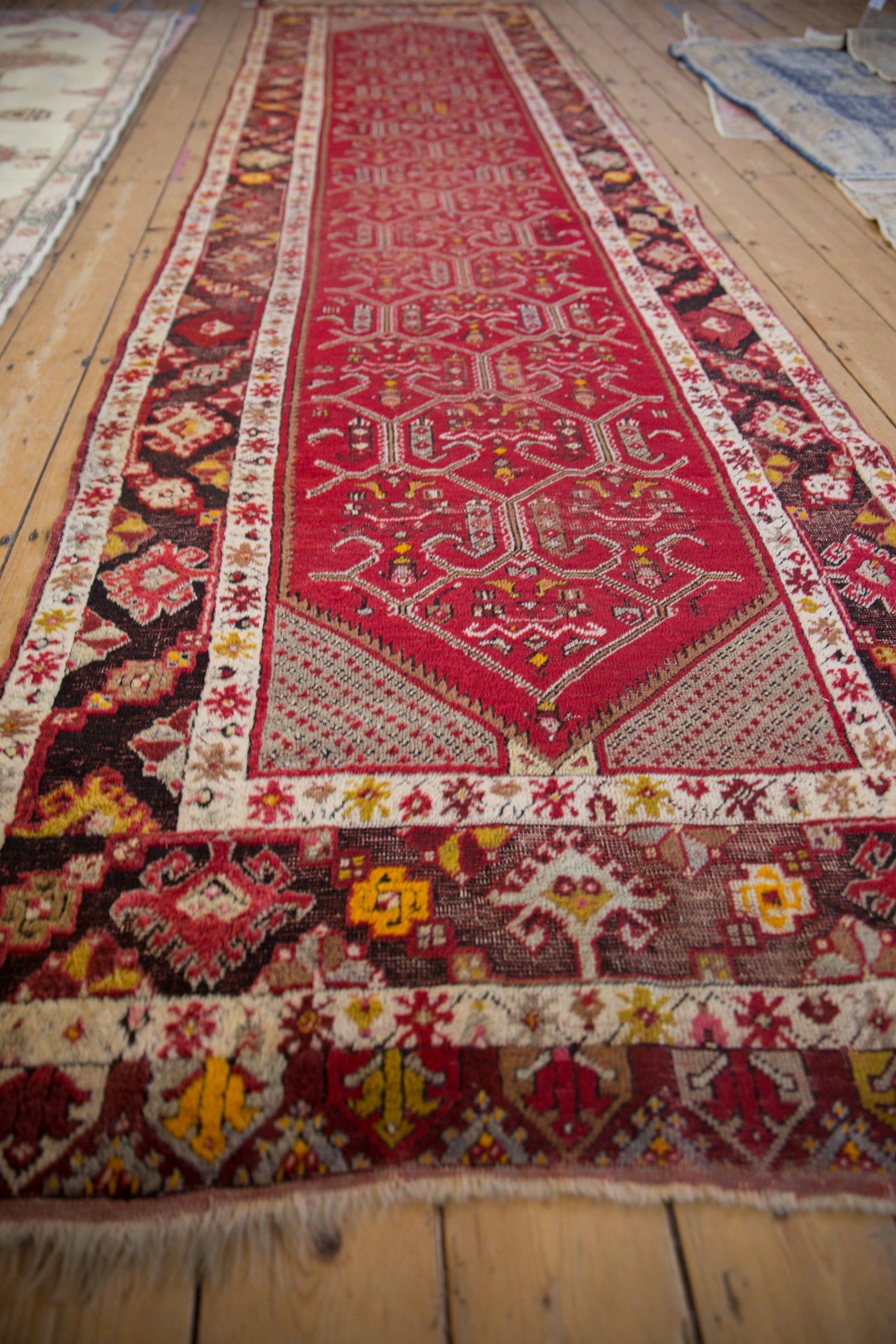3.5x13 Vintage Anatolian Rug Runner by Old New House® - product image 4 for Resin Society