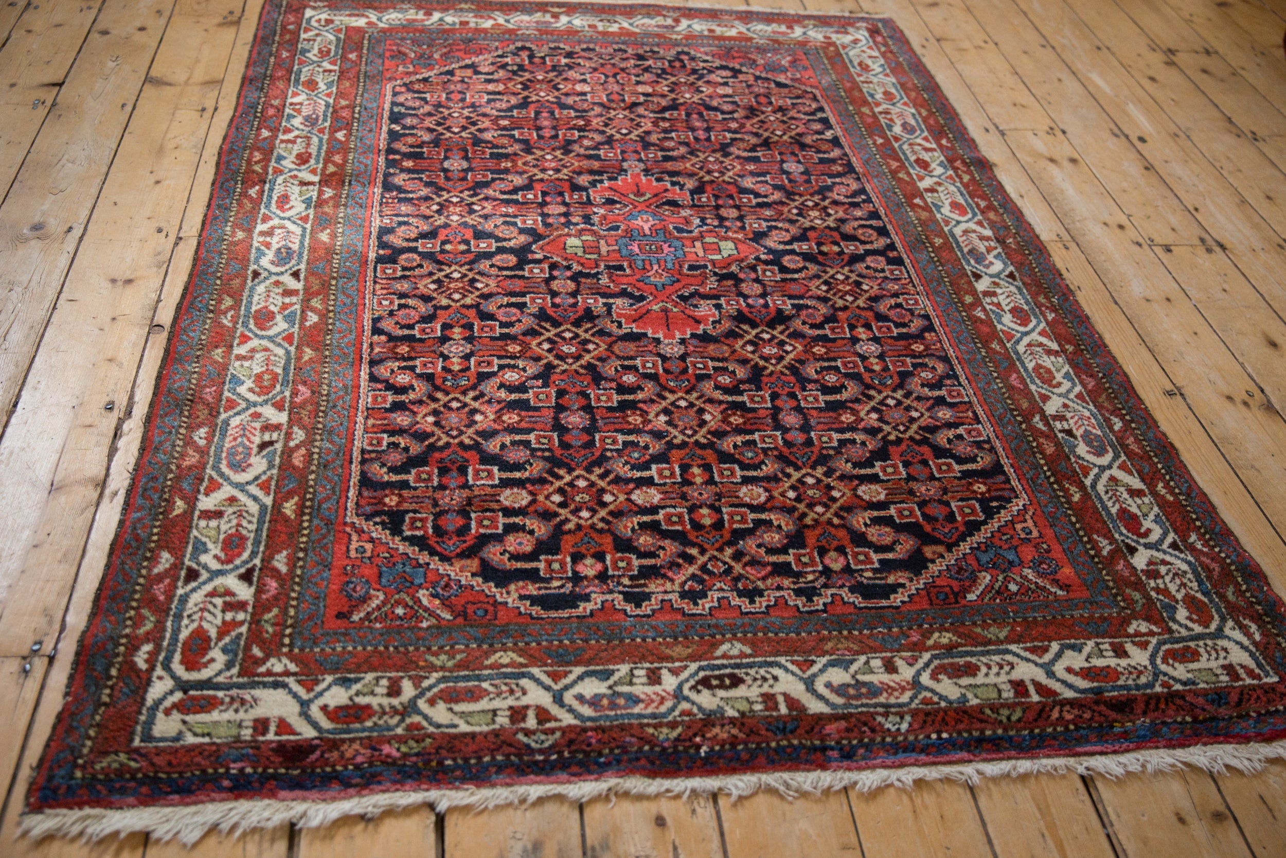 5x6.5 Vintage Hamadan Rug by Old New House® - product image 8 for Resin Society