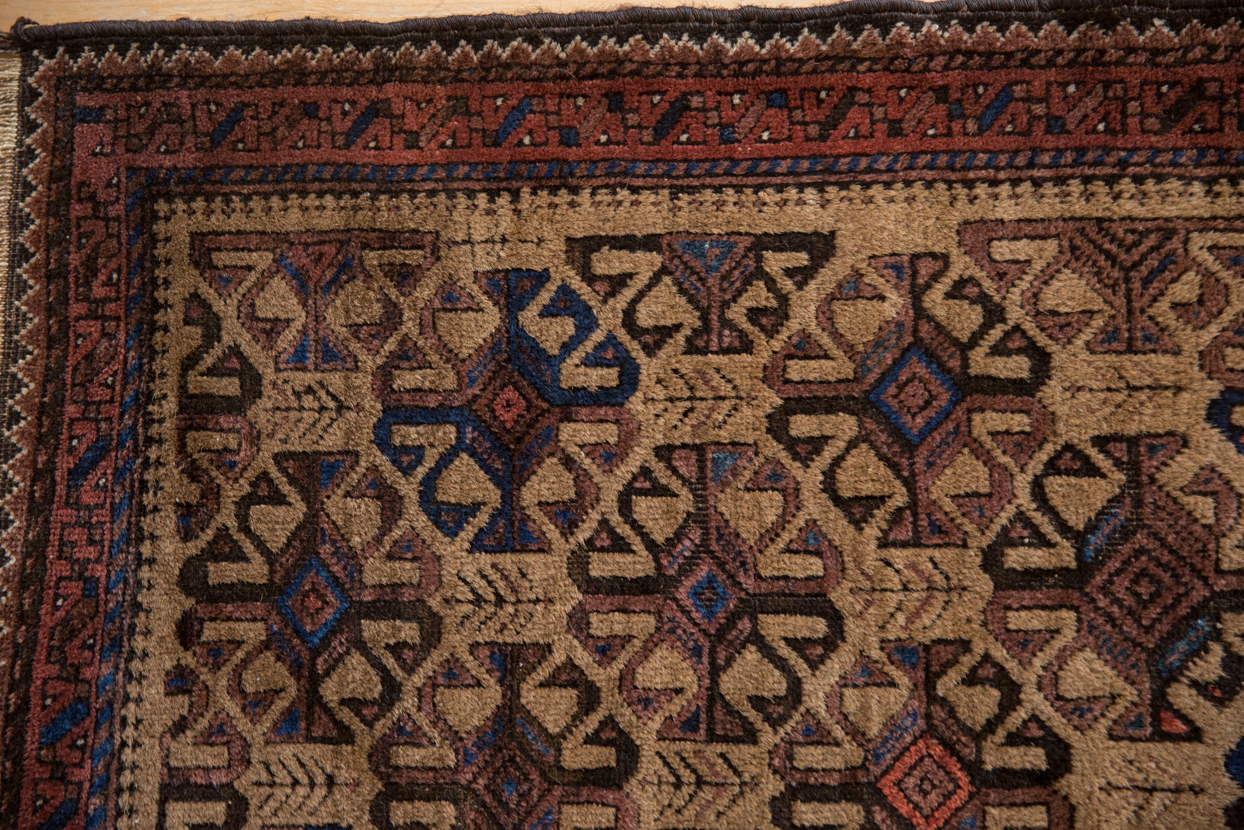 3x4 Vintage Belouch Square Rug by Old New House® - product image 3 for Resin Society