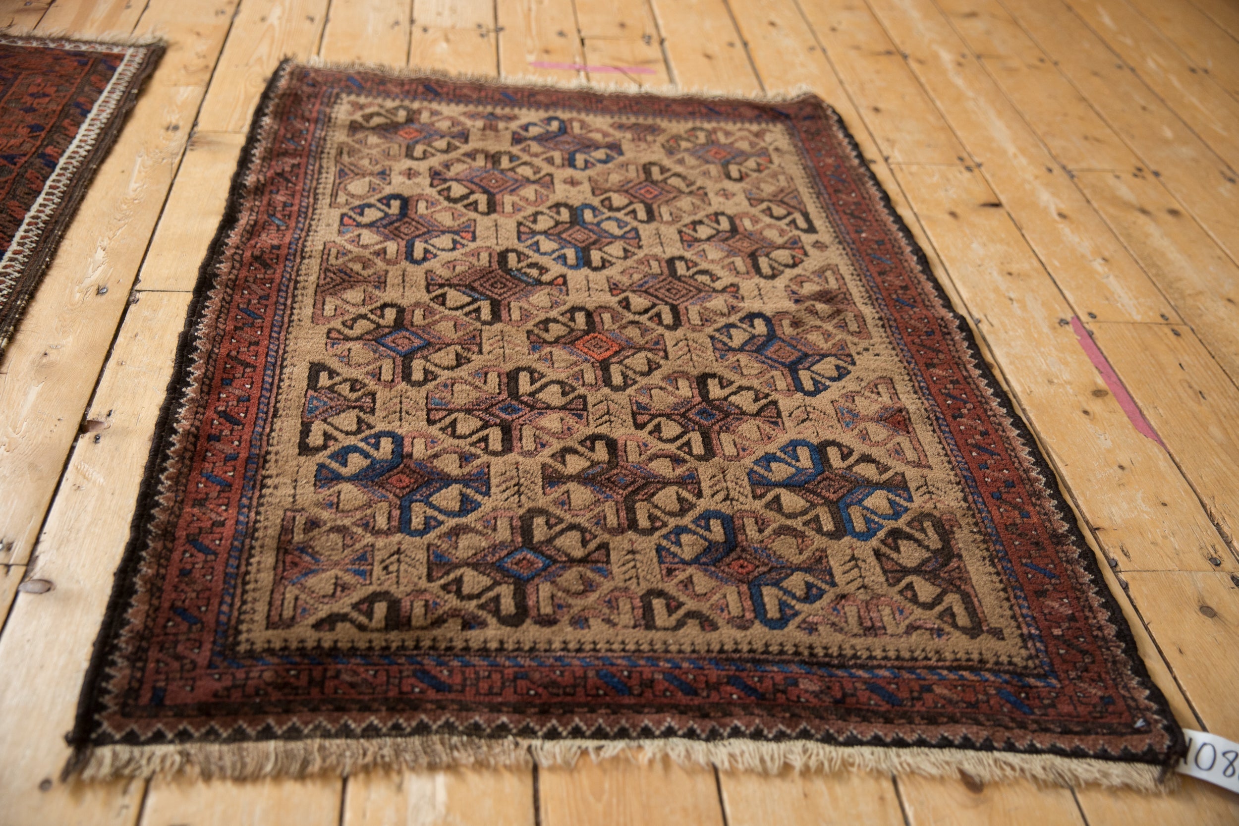 3x4 Vintage Belouch Square Rug by Old New House® - product image 6 for Resin Society