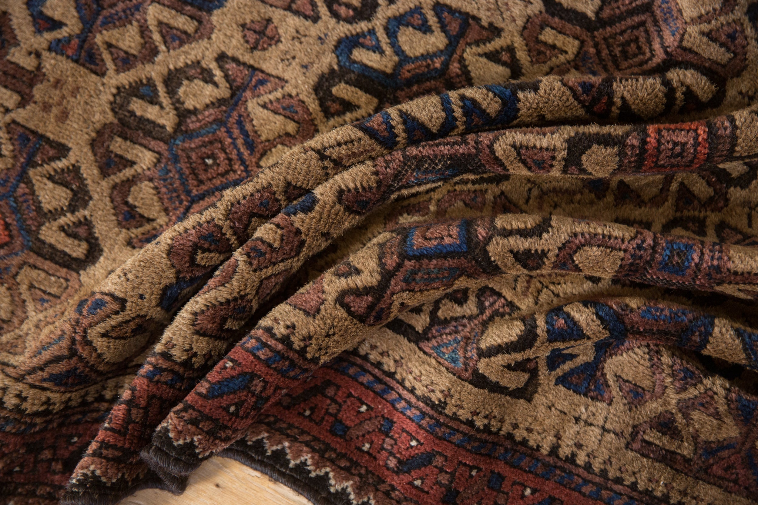 3x4 Vintage Belouch Square Rug by Old New House® - product image 7 for Resin Society
