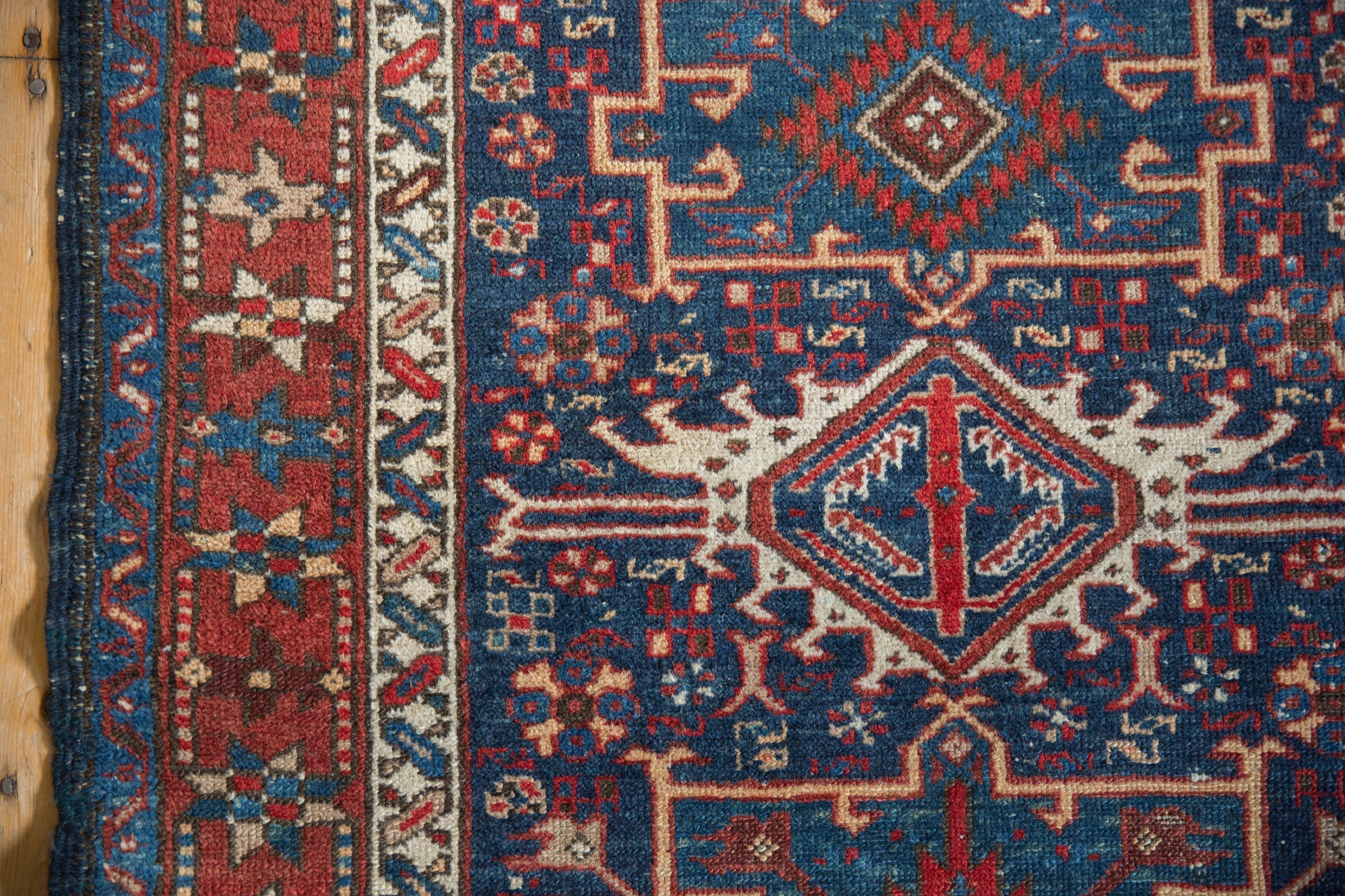 3.5x4.5 Vintage Karaja Square Rug by Old New House® - product image 5 for Resin Society